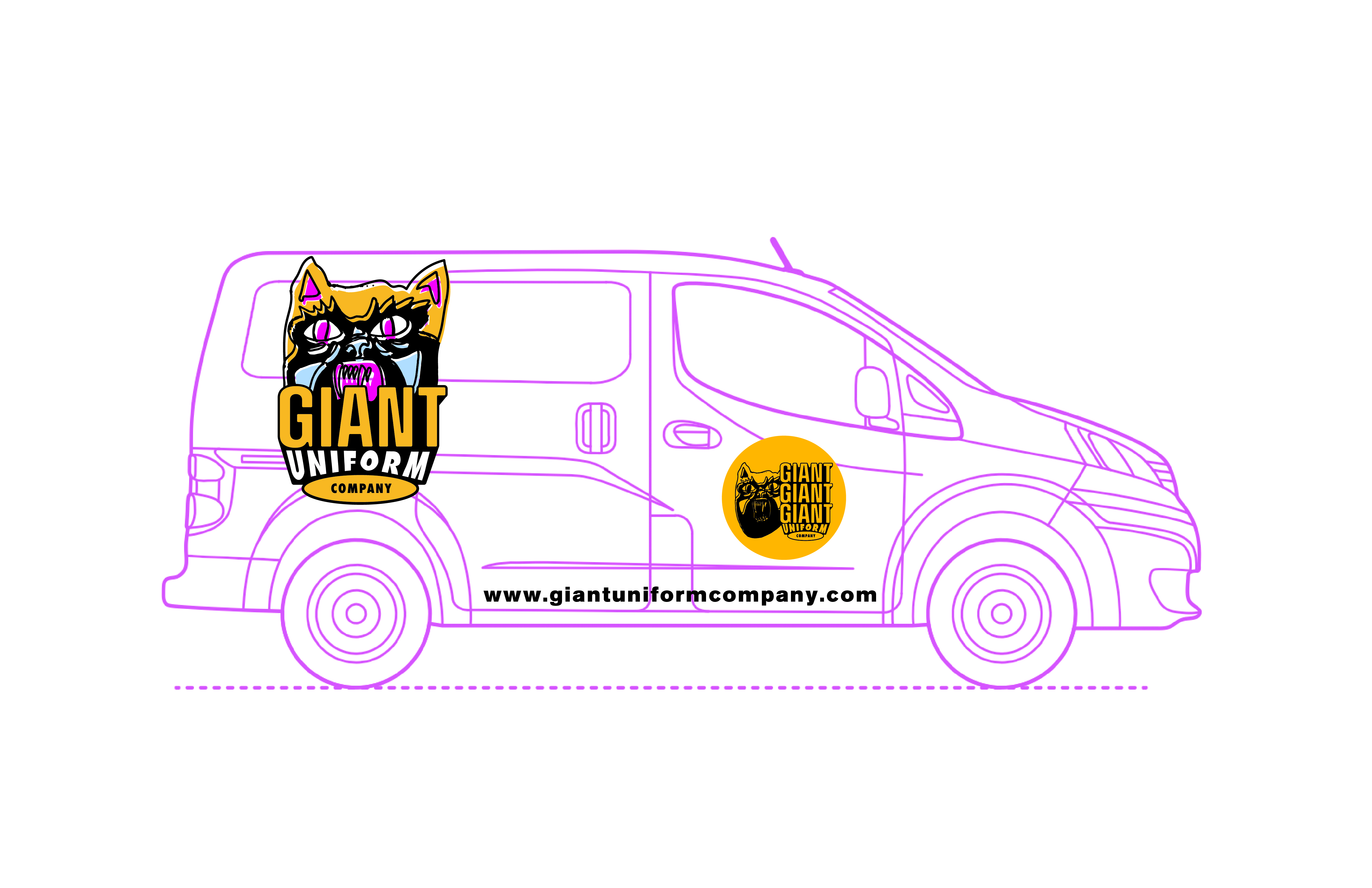 Giant Uniform Company | Logo Exploration, process image 8 of 8