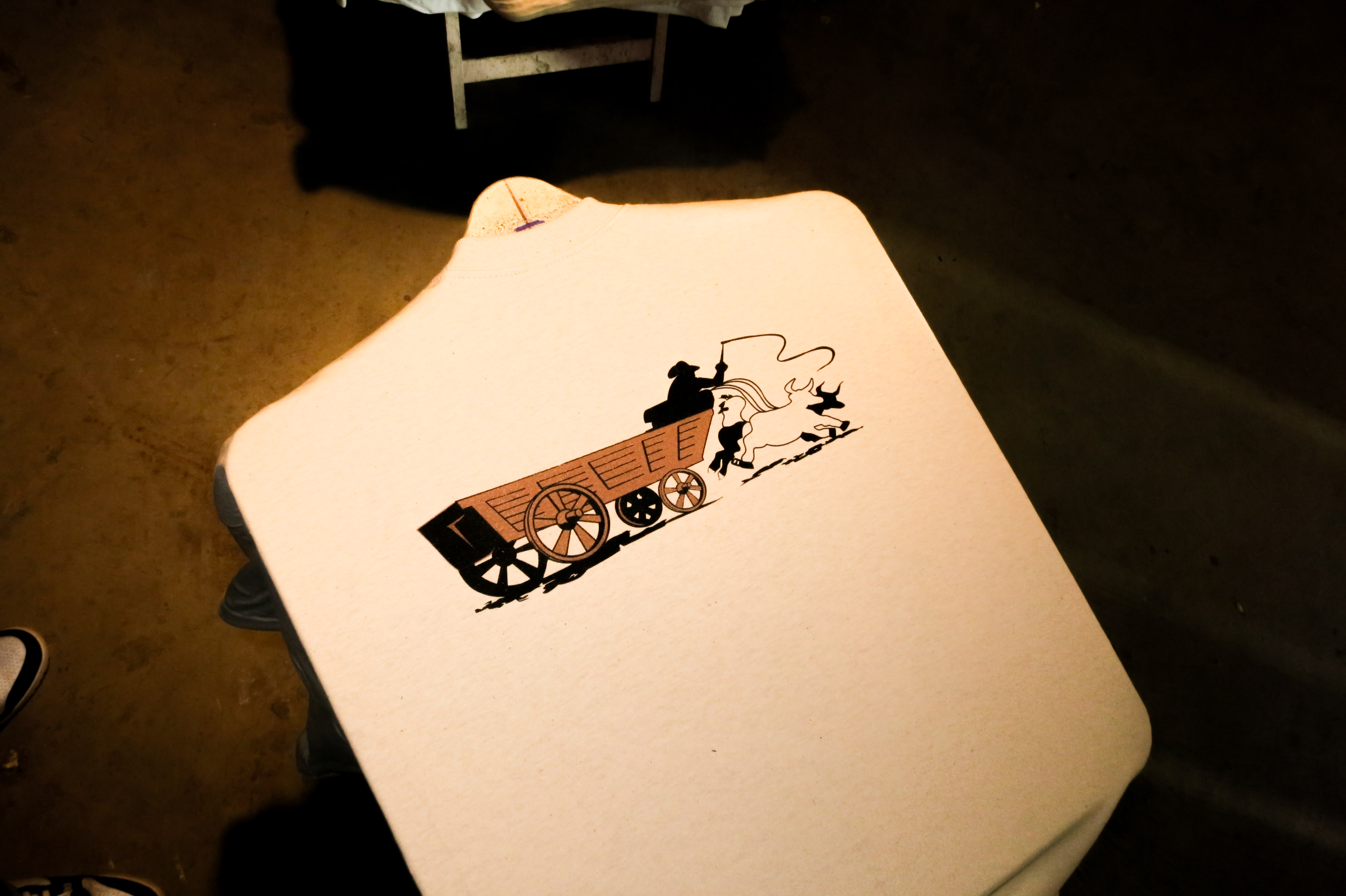 El Camino Real Restaurant / Cowboy T-Shirt, process image 3 of 12