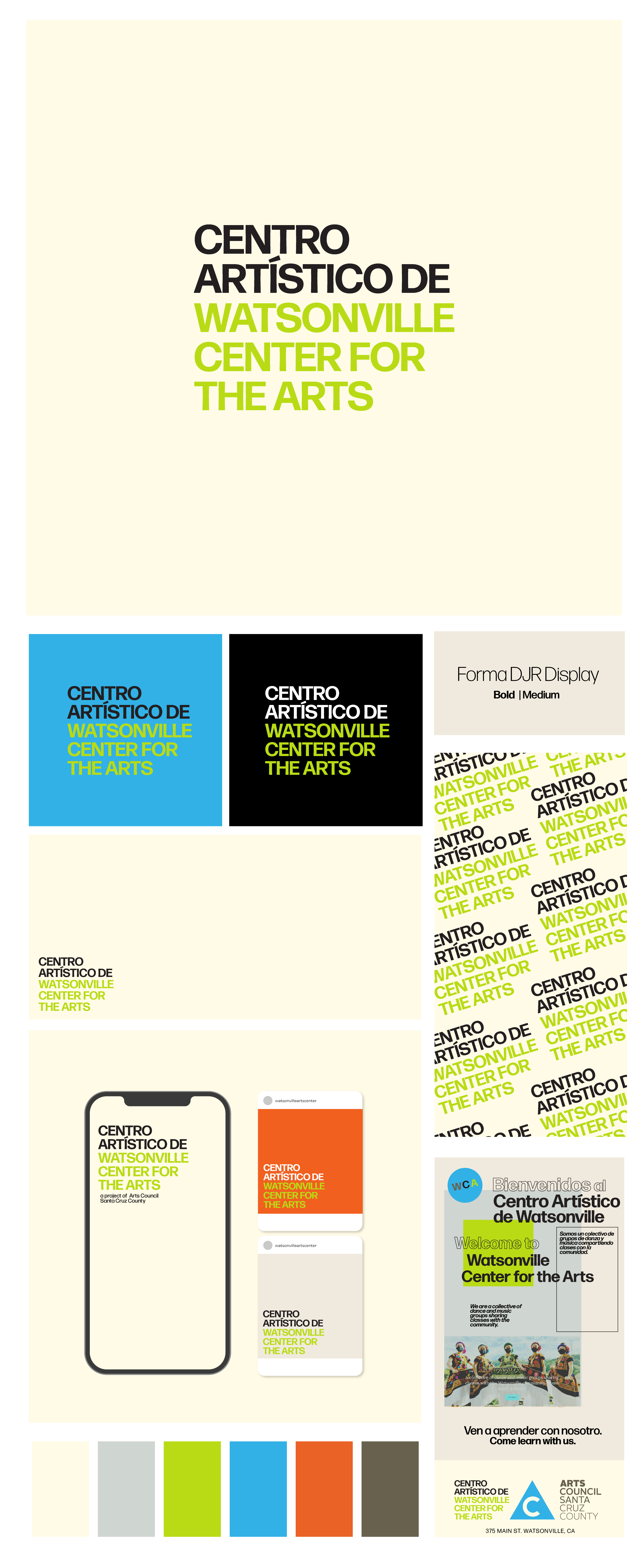 Centro Artístico De Watsonville, Logo, process image 5 of 8