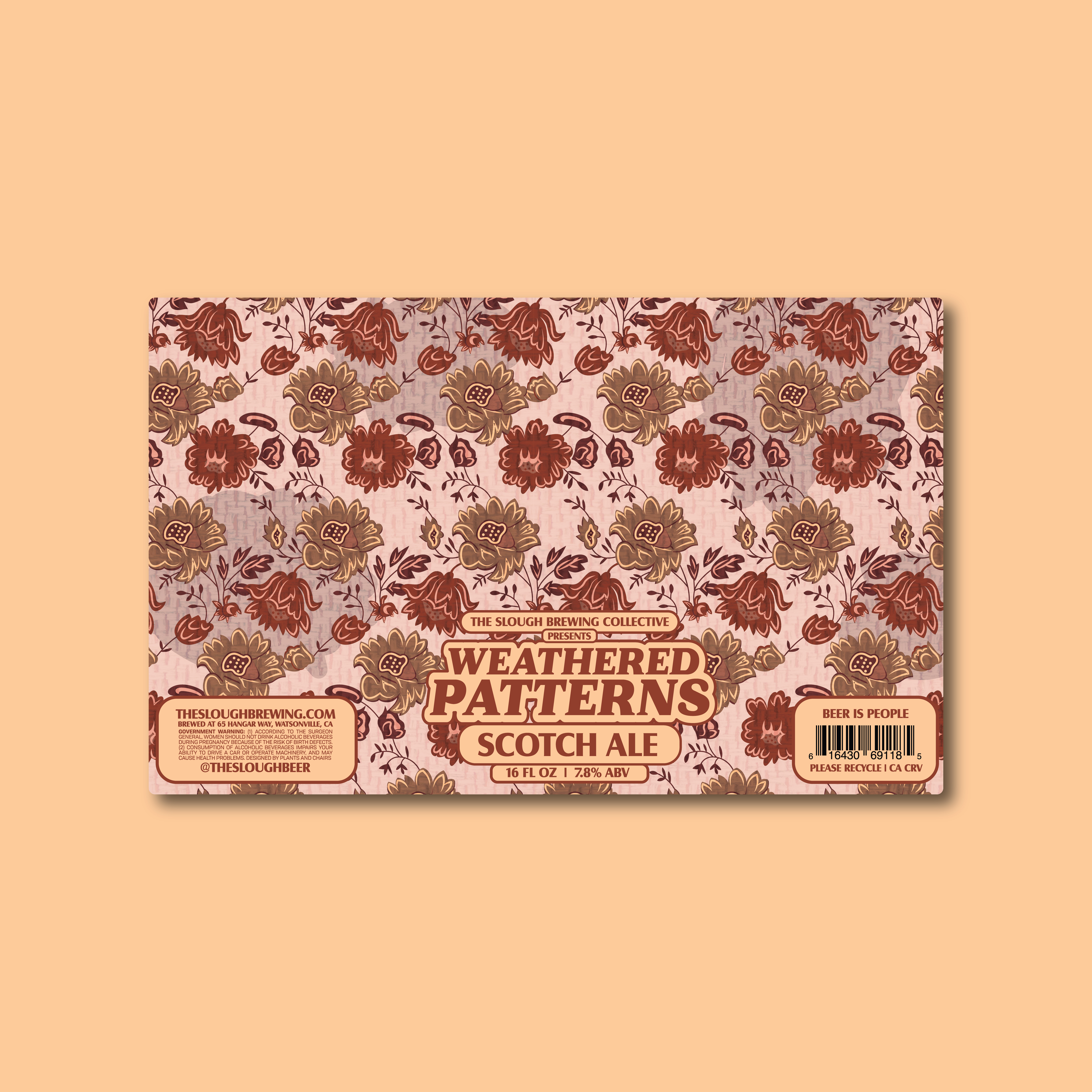 Weathered Patterns, The Slough Brewing Collective, process image 6 of 6