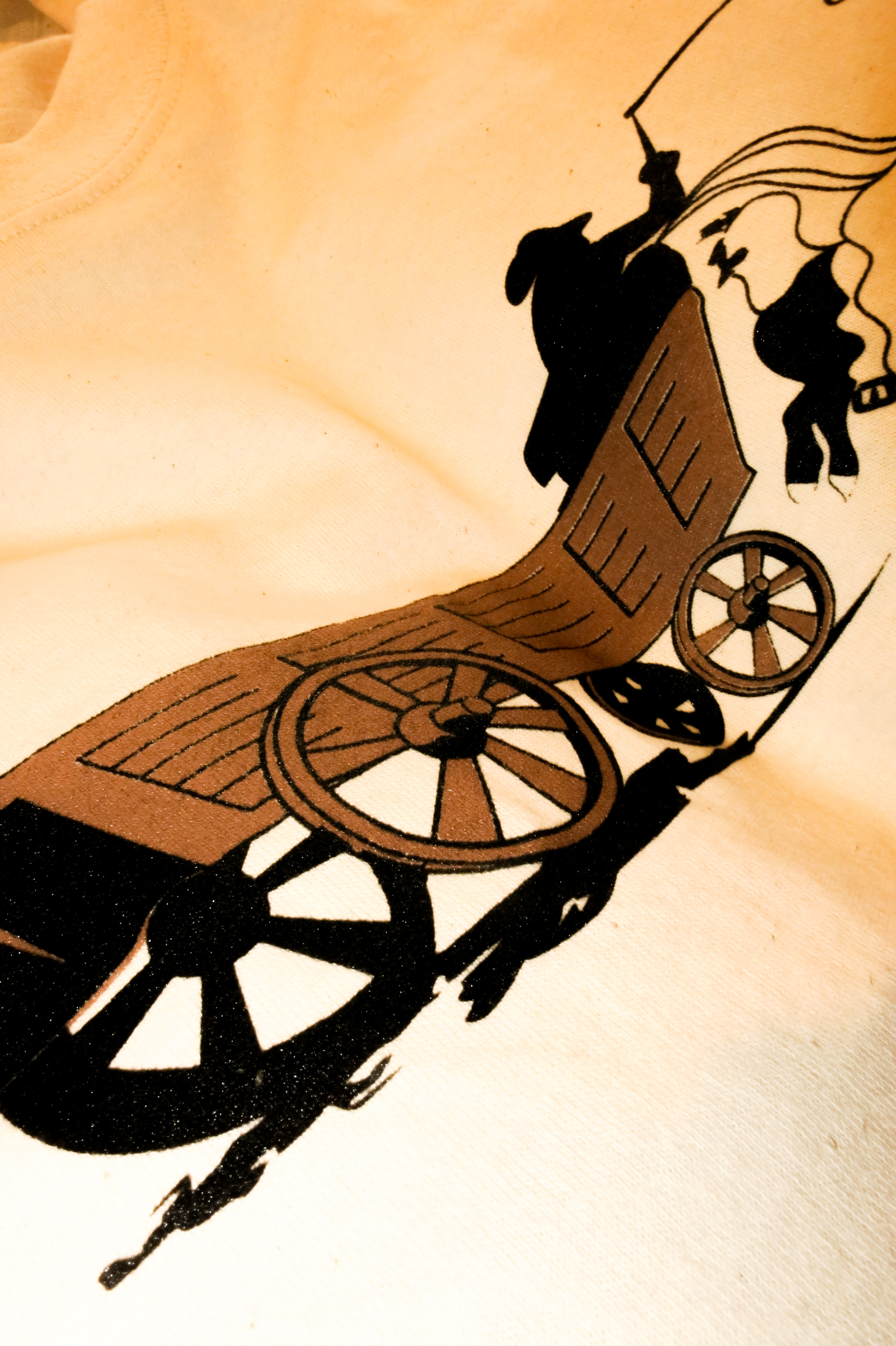 El Camino Real Restaurant / Cowboy T-Shirt, process image 5 of 12