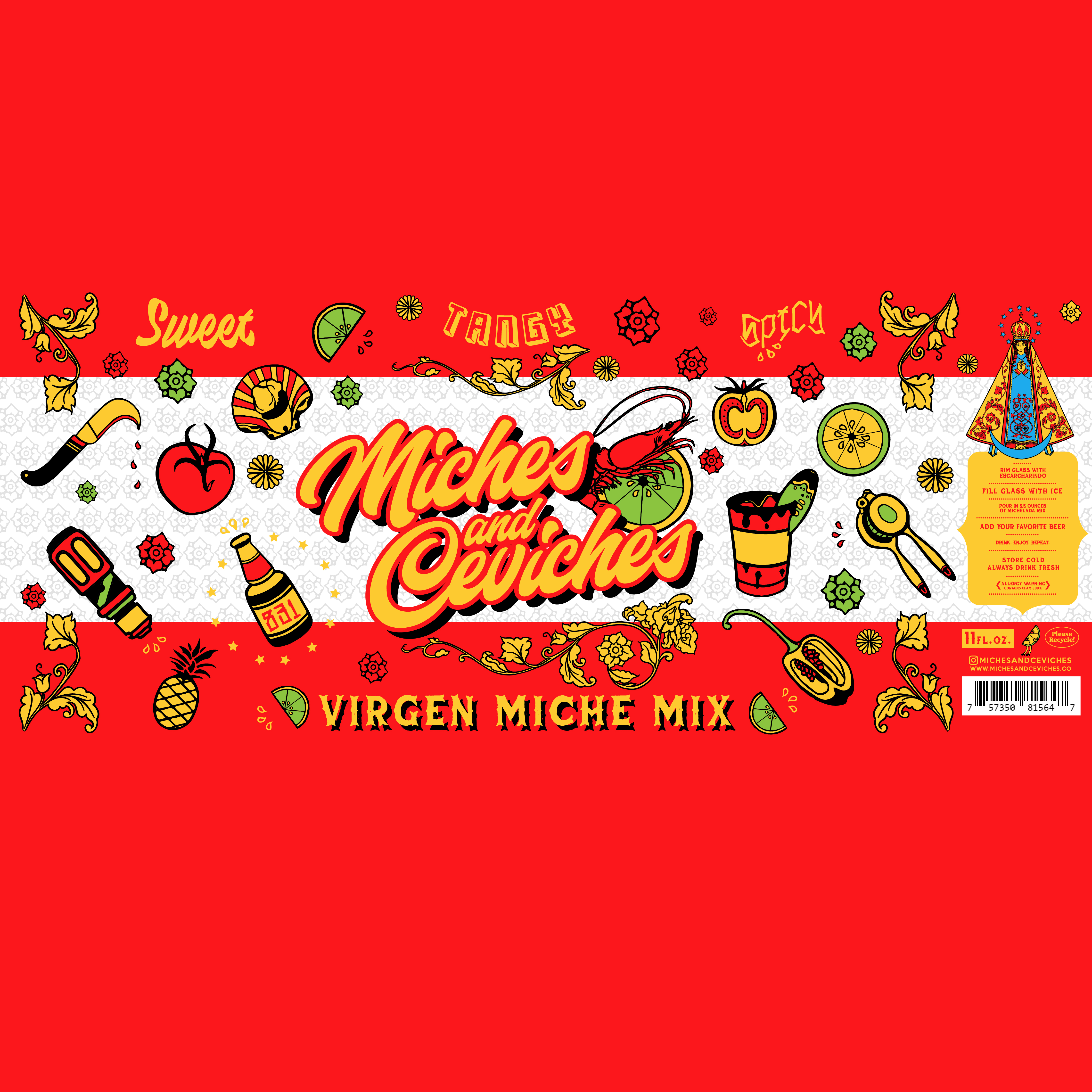 Miches and Ceviches - Virgen Miche Mix - 6
