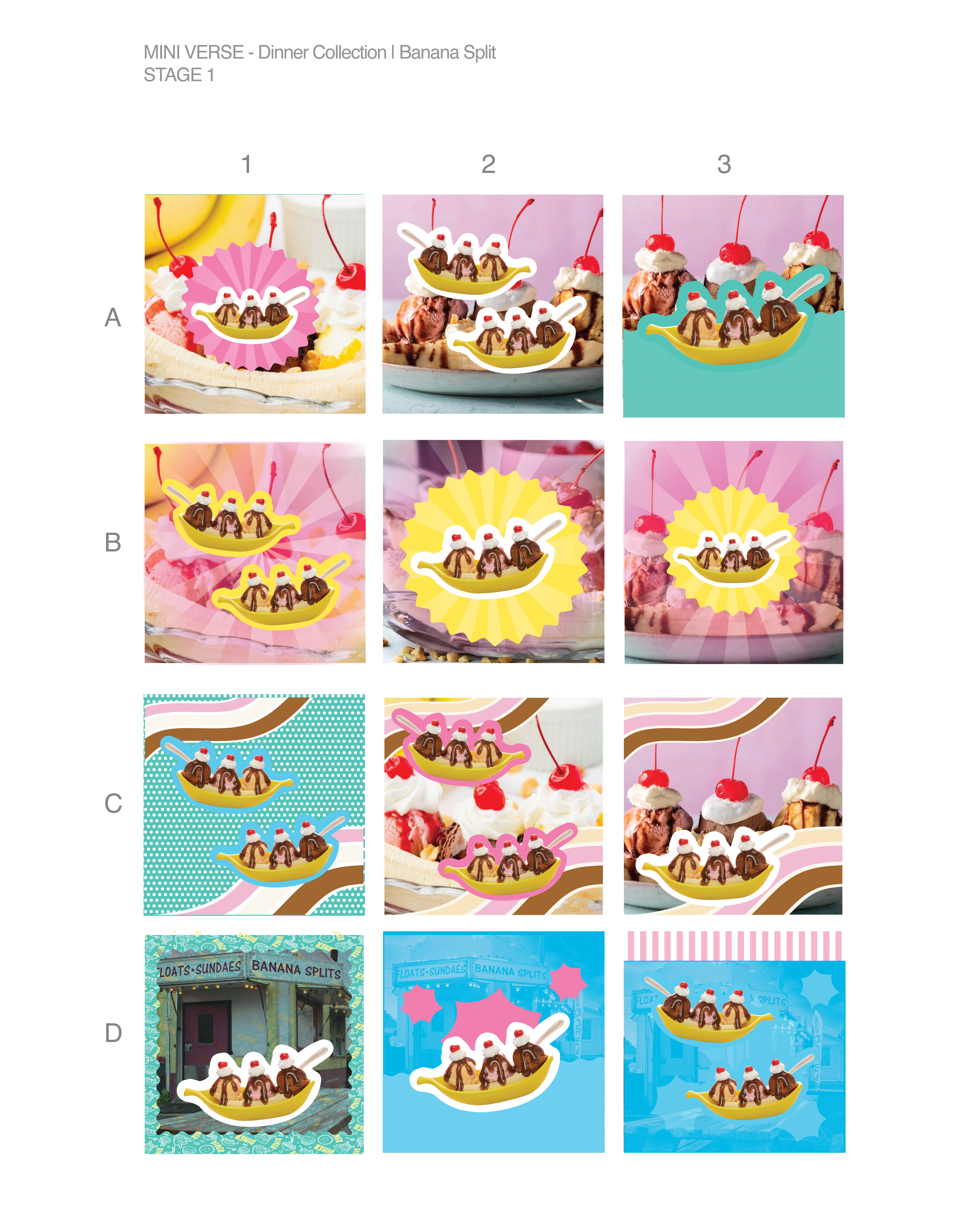 Miniverse | Banana Split Graphic, hero image