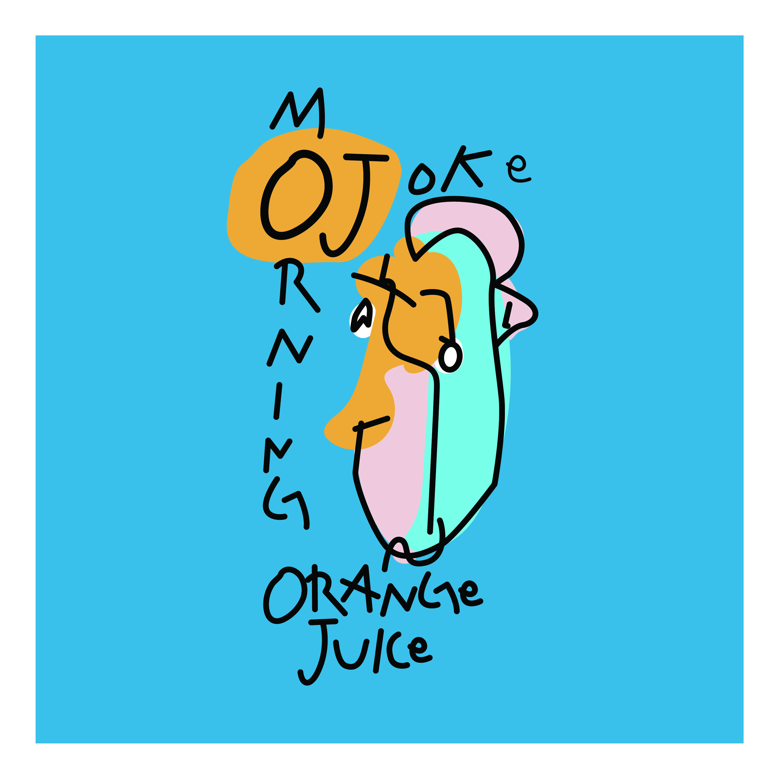 Morning OJ ok., Branding Exploration, process image 1 of 2