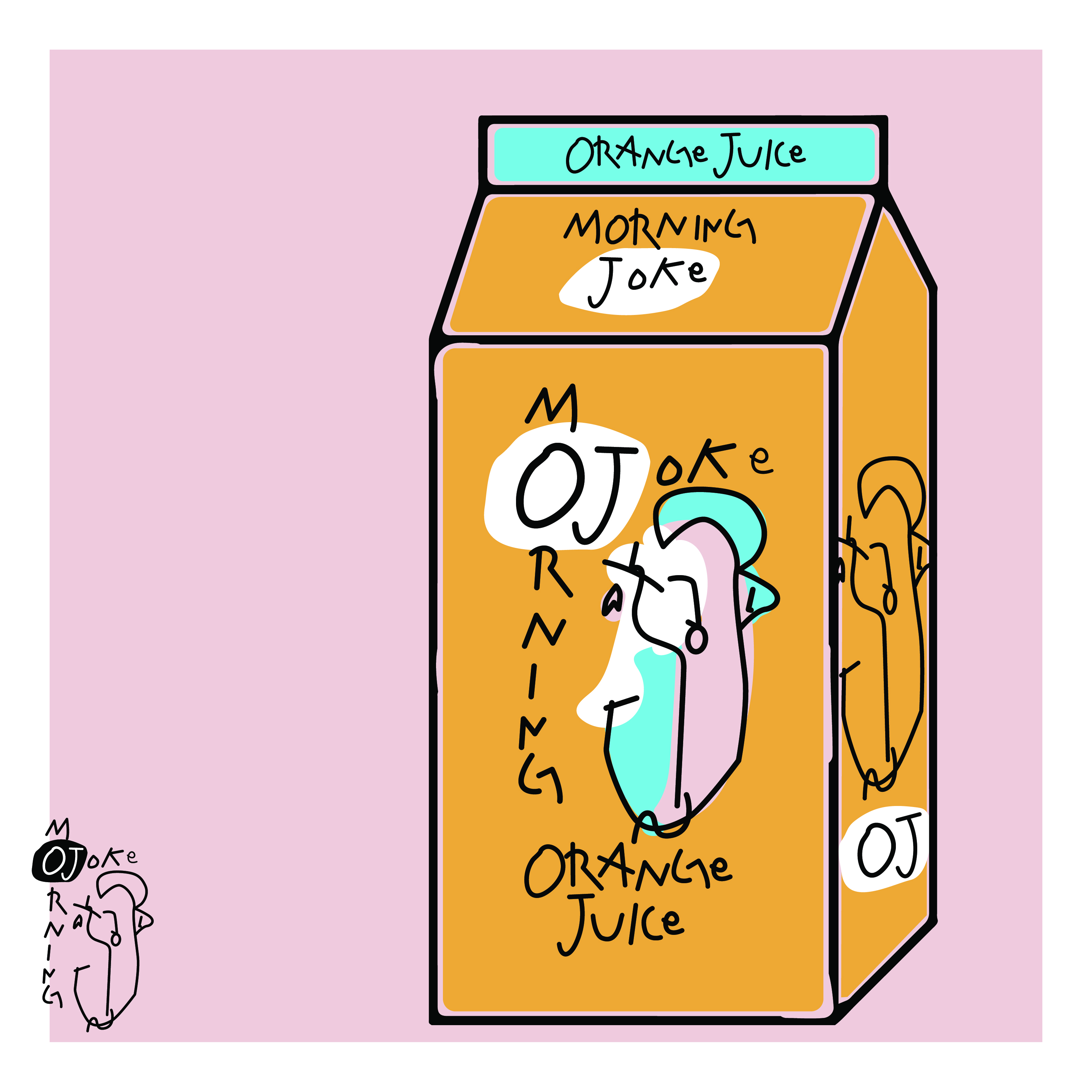 Morning OJ ok., Branding Exploration, hero image