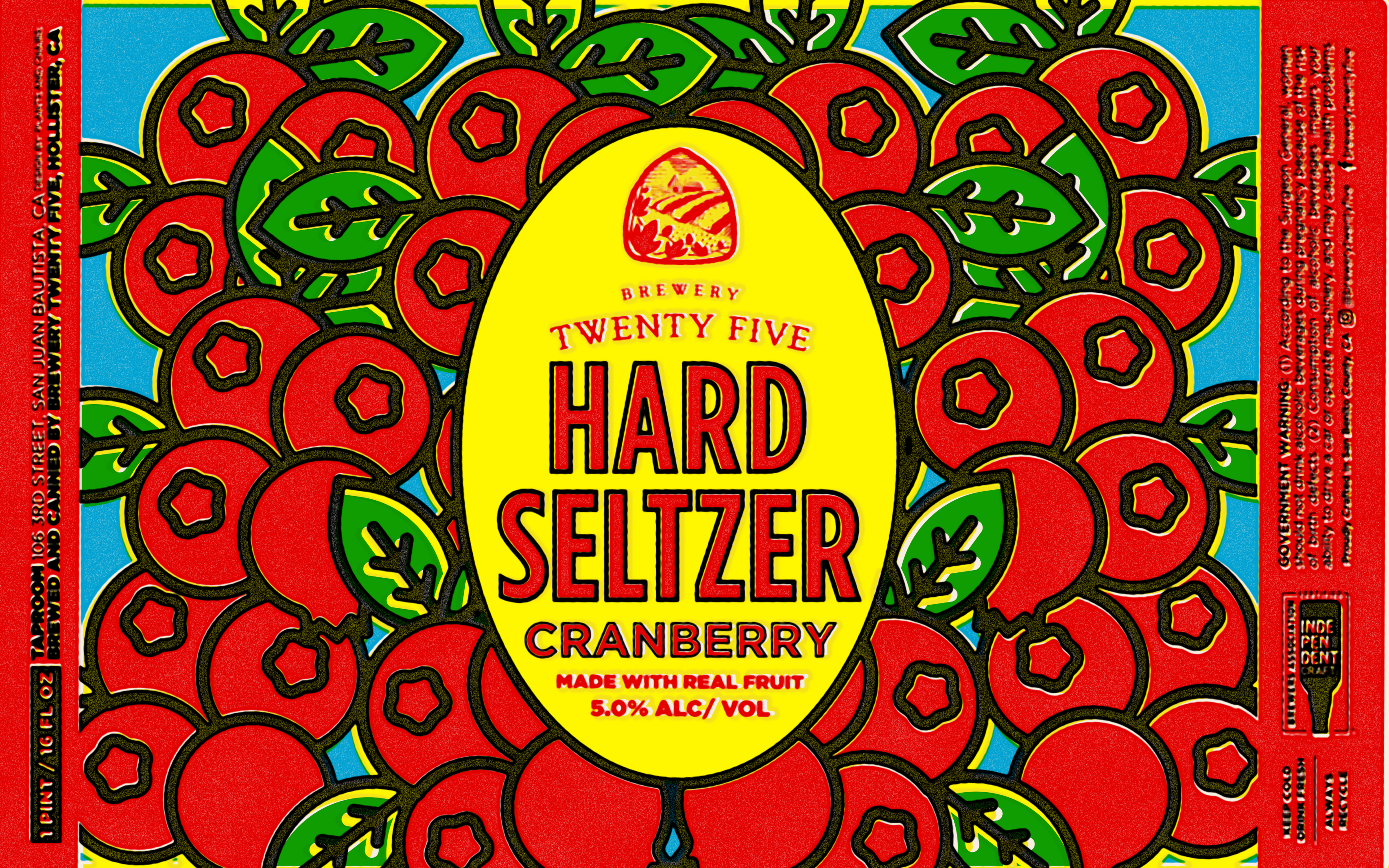 Cranberry Hard Seltzer, Brewery Twenty Five, process image 9 of 10