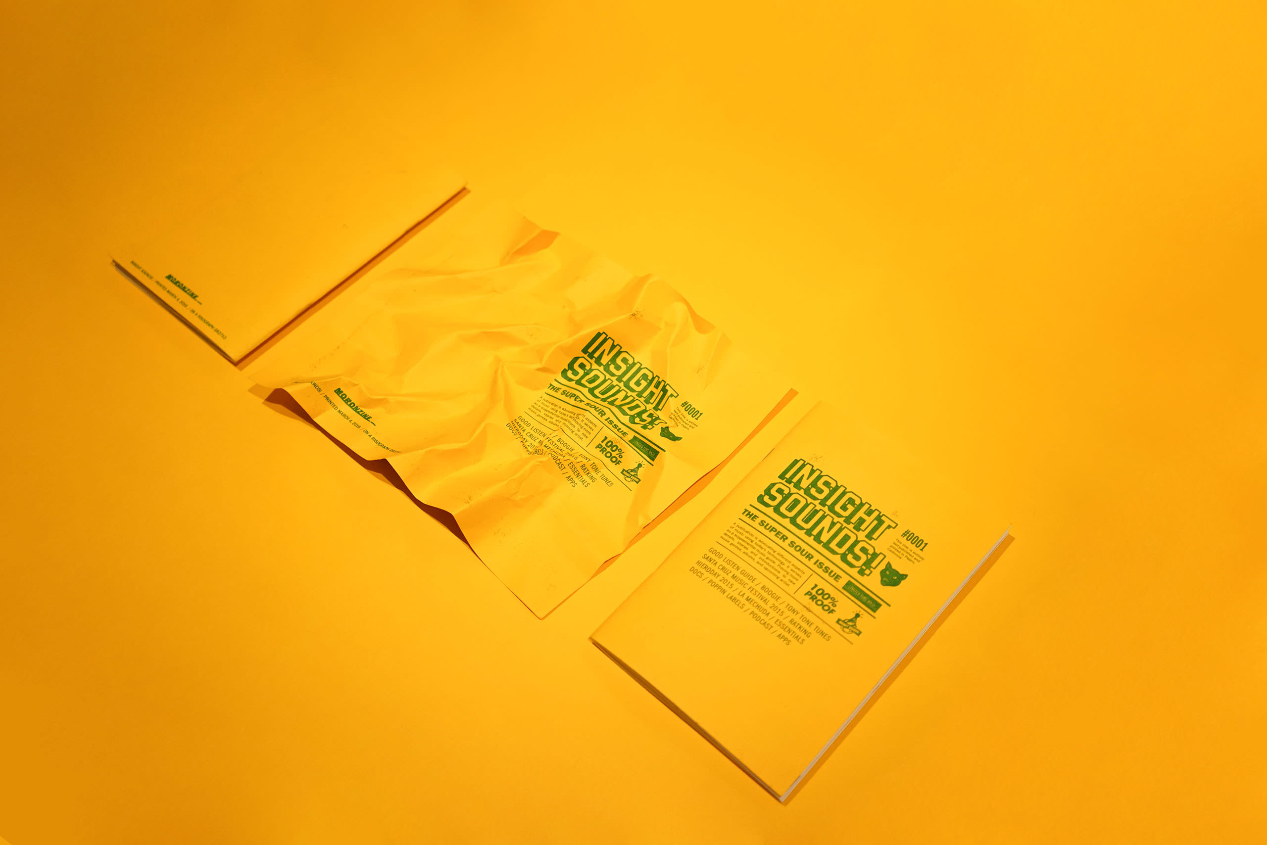 INSIGHT SOUNDS! #0001 Zine, process image 1 of 4