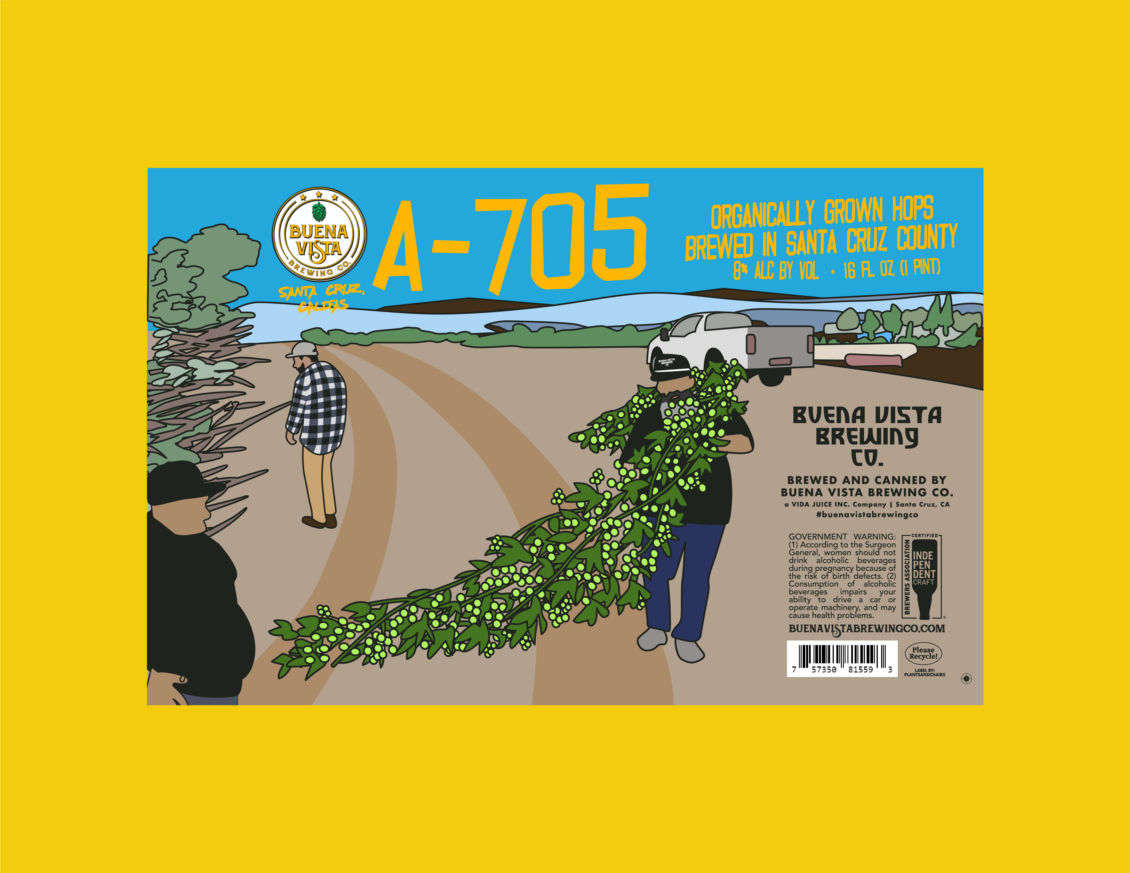 A- 705, 16oz label, process image 6 of 6