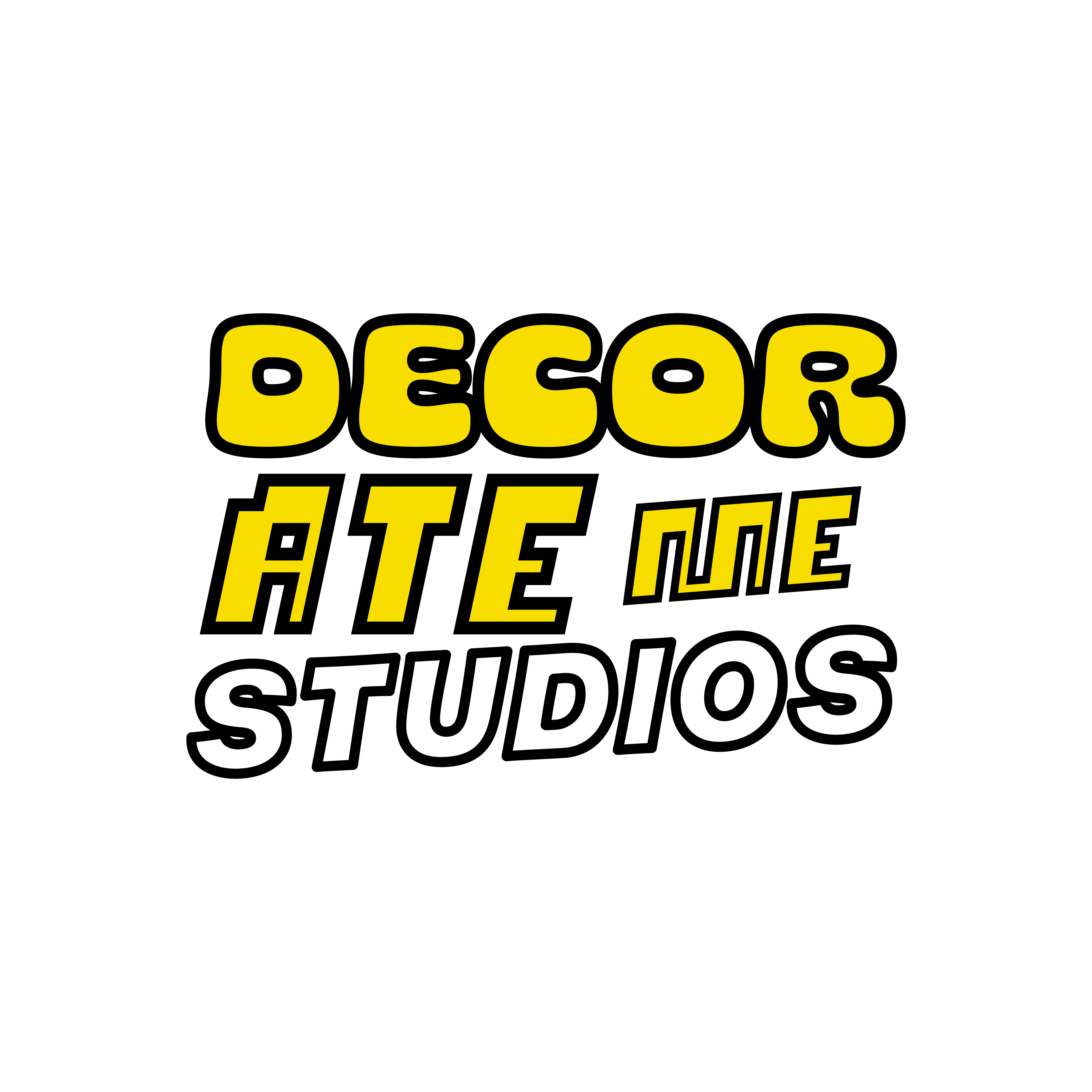 Decor Ate Me Studios, Logo, process image 1 of 23