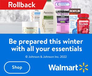 Offsite co-branded Johnson and Johnson product in big box style