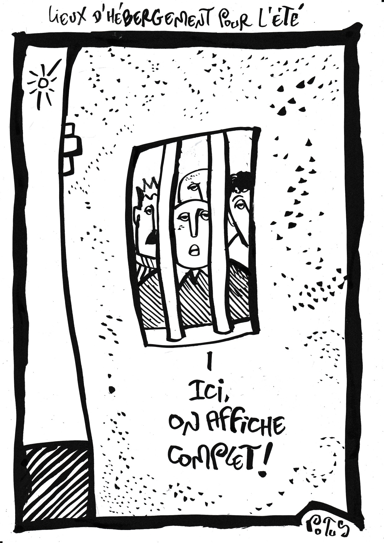 Lieux d'hébergement pour l'été