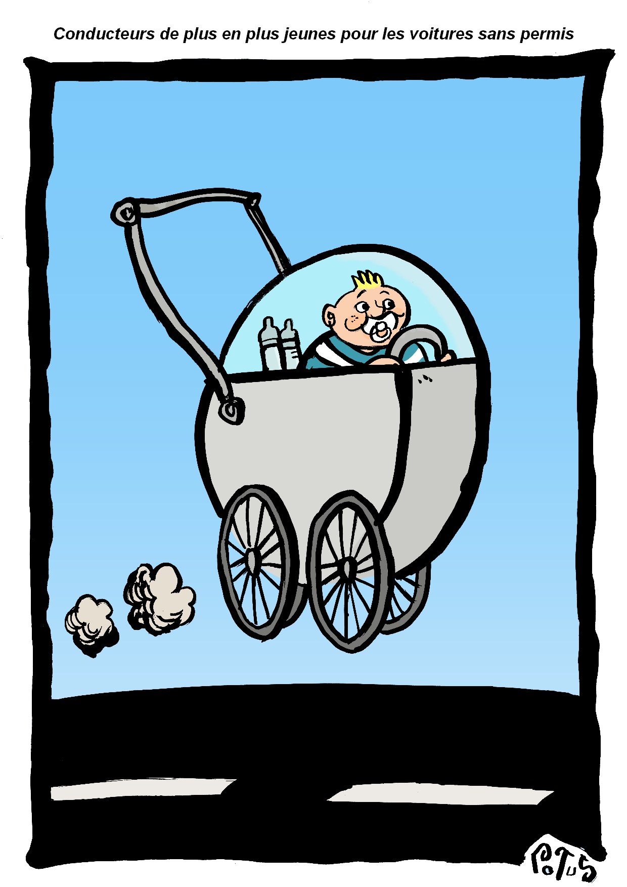 Conducteurs de plus en plus jeunes pour les voitures sans permis