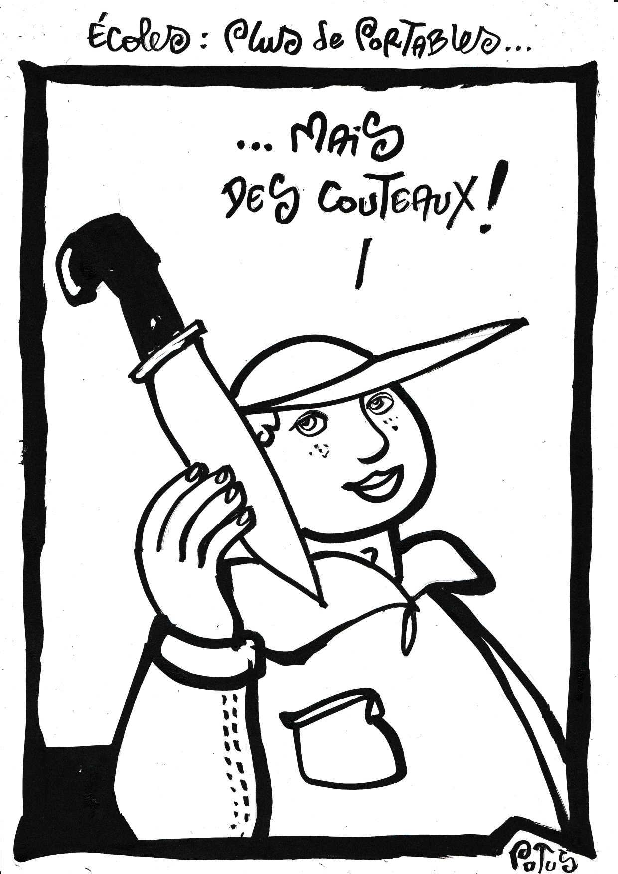 Écoles :  Plus de portables...