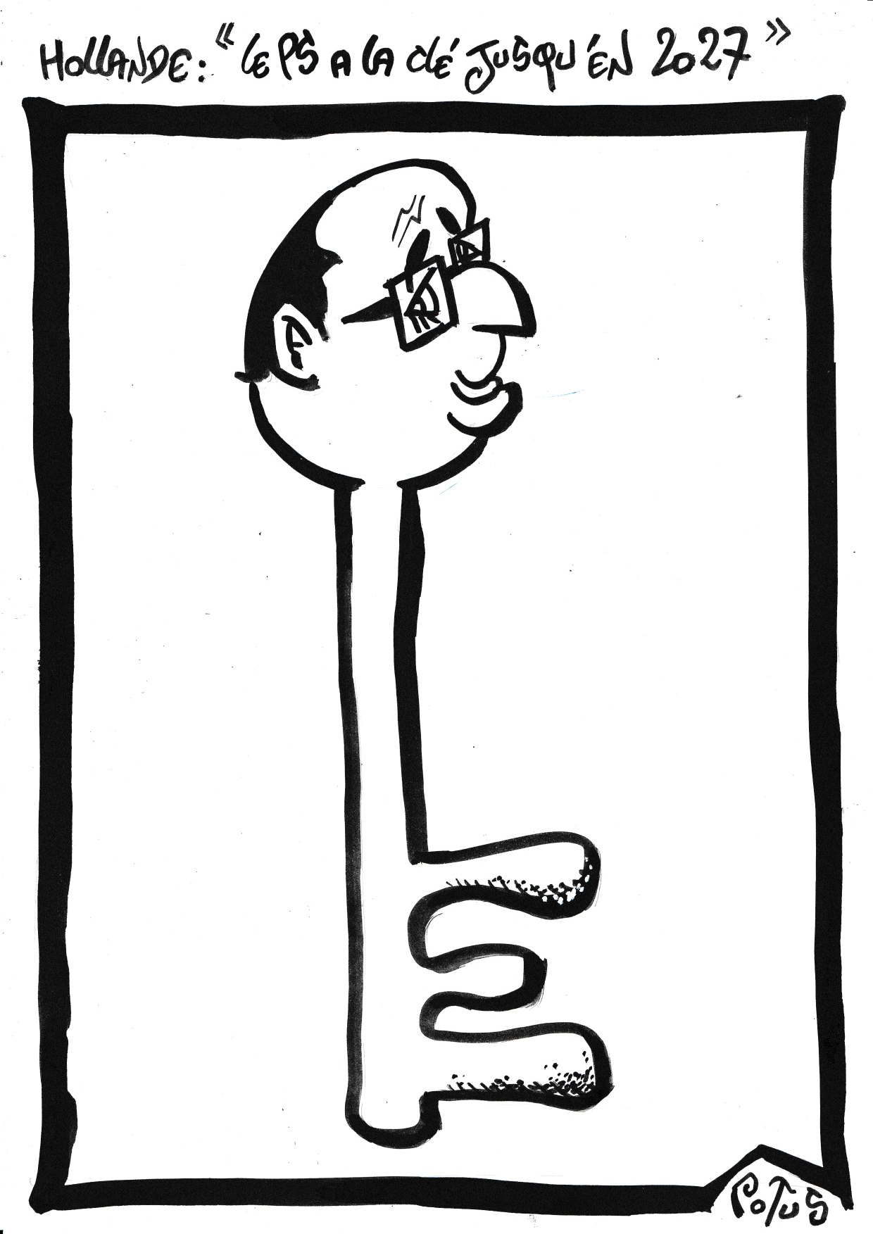 Hollande : « Le PS a la clé jusqu'en 2027. »