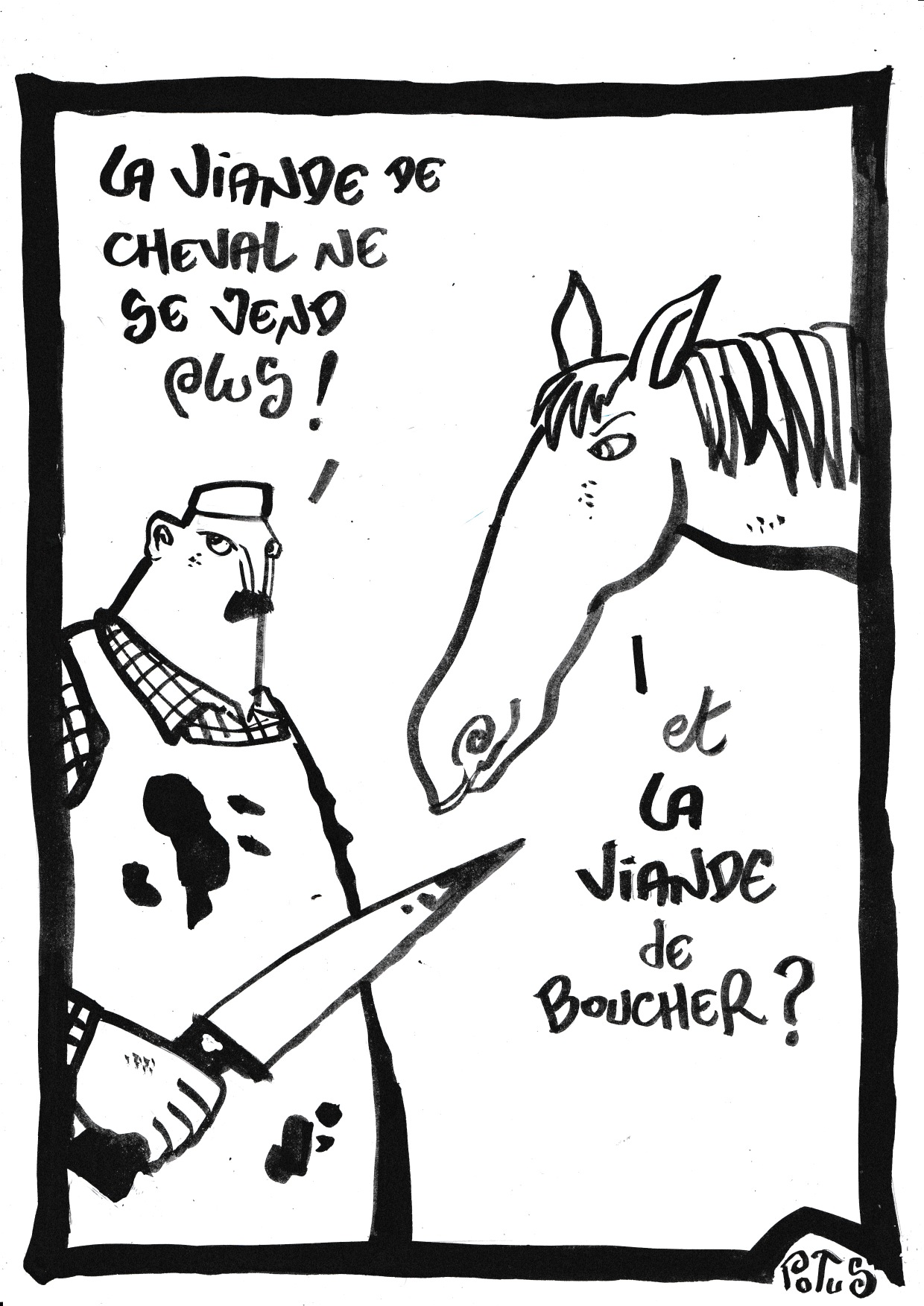 La viande de cheval ne se vend plus