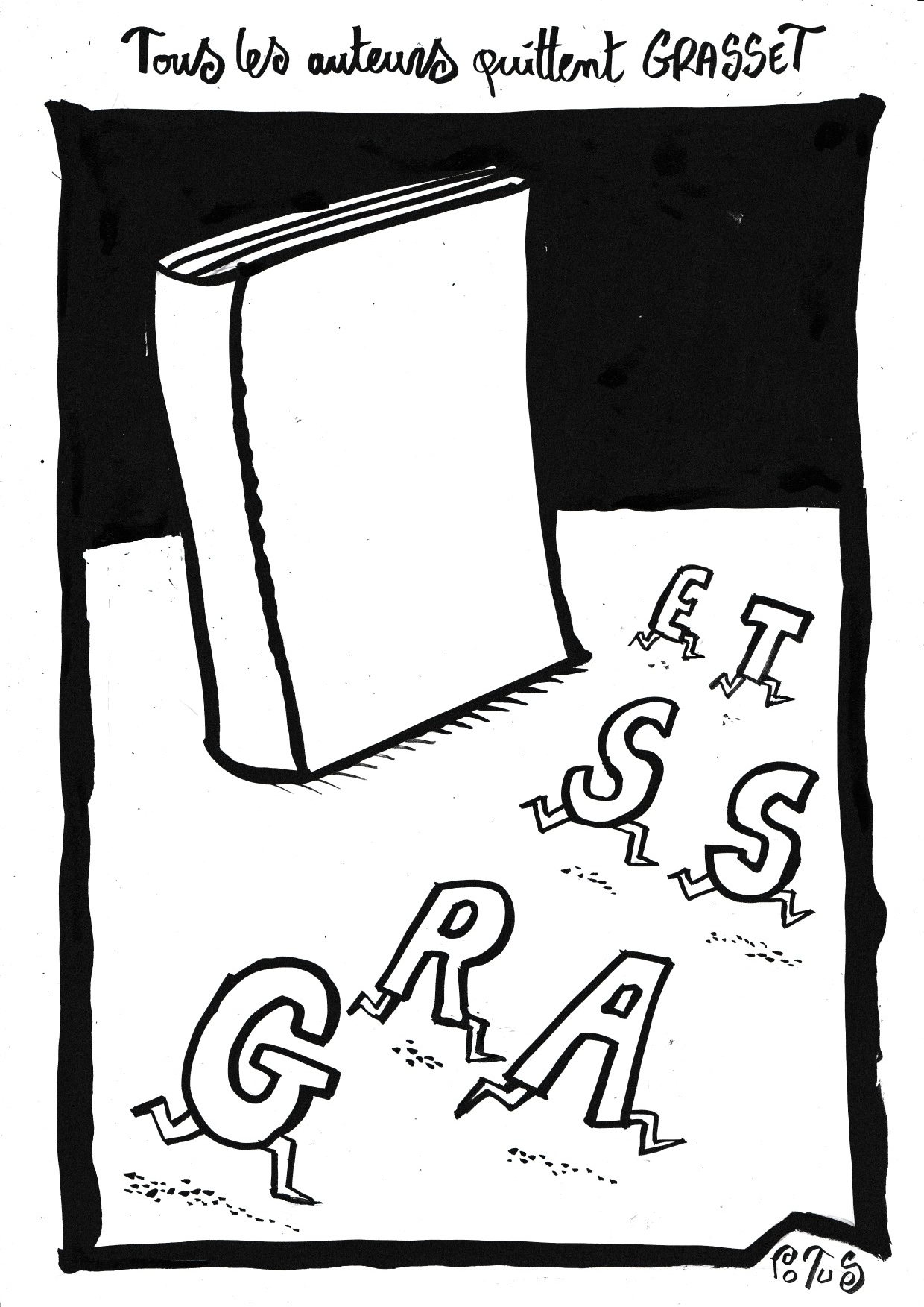 Tous les auteurs quittent Grasset