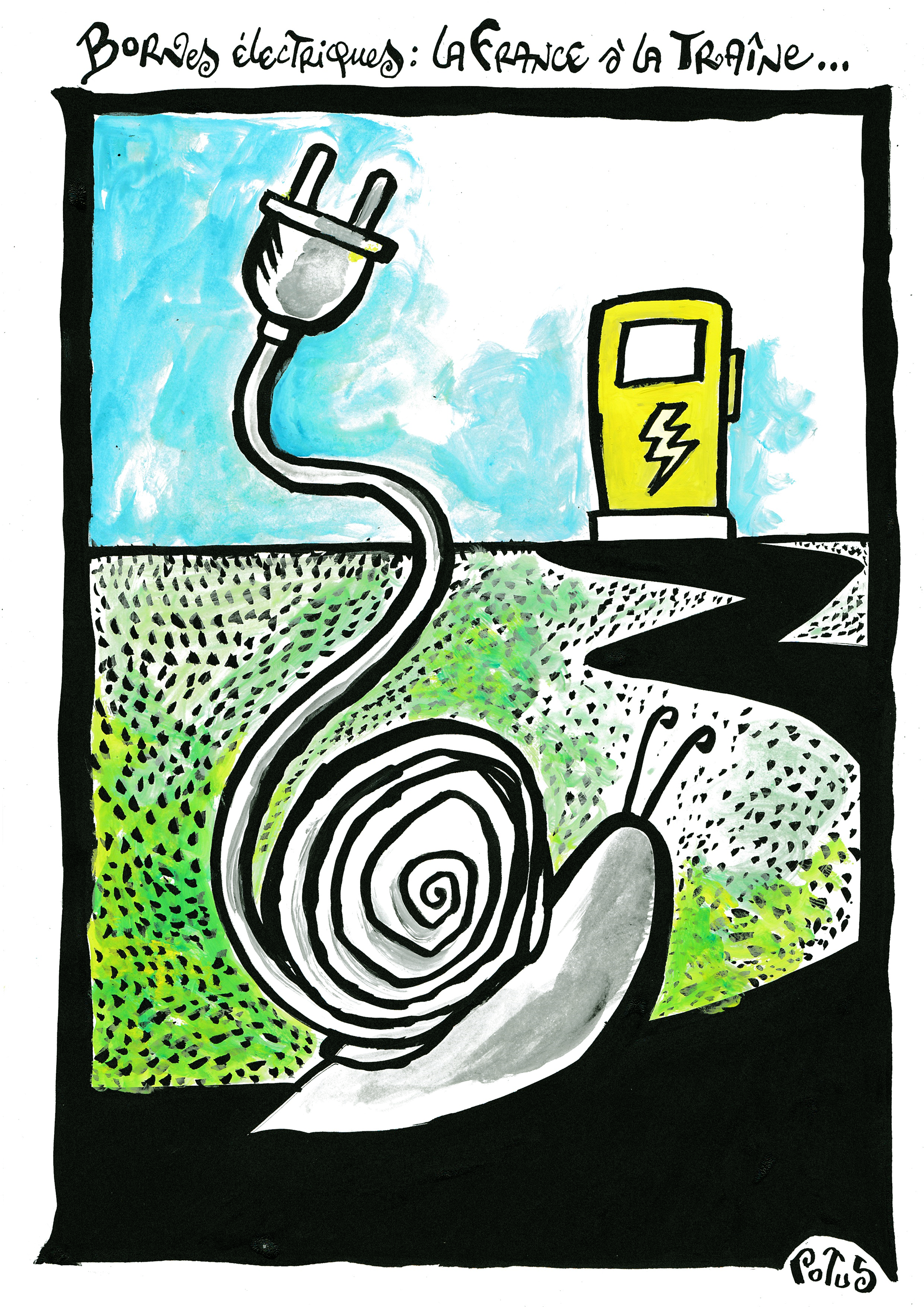 Bornes électriques : La France à la traîne