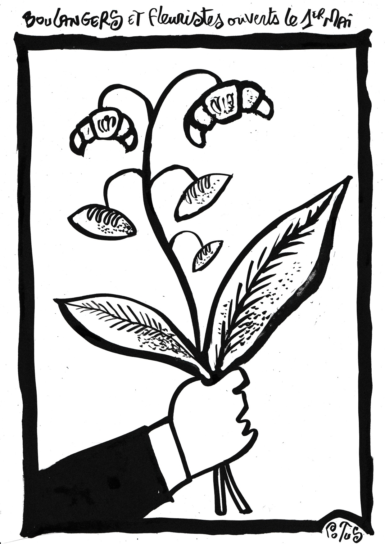 Boulangers et Fleuristes ouverts le 1er Mai