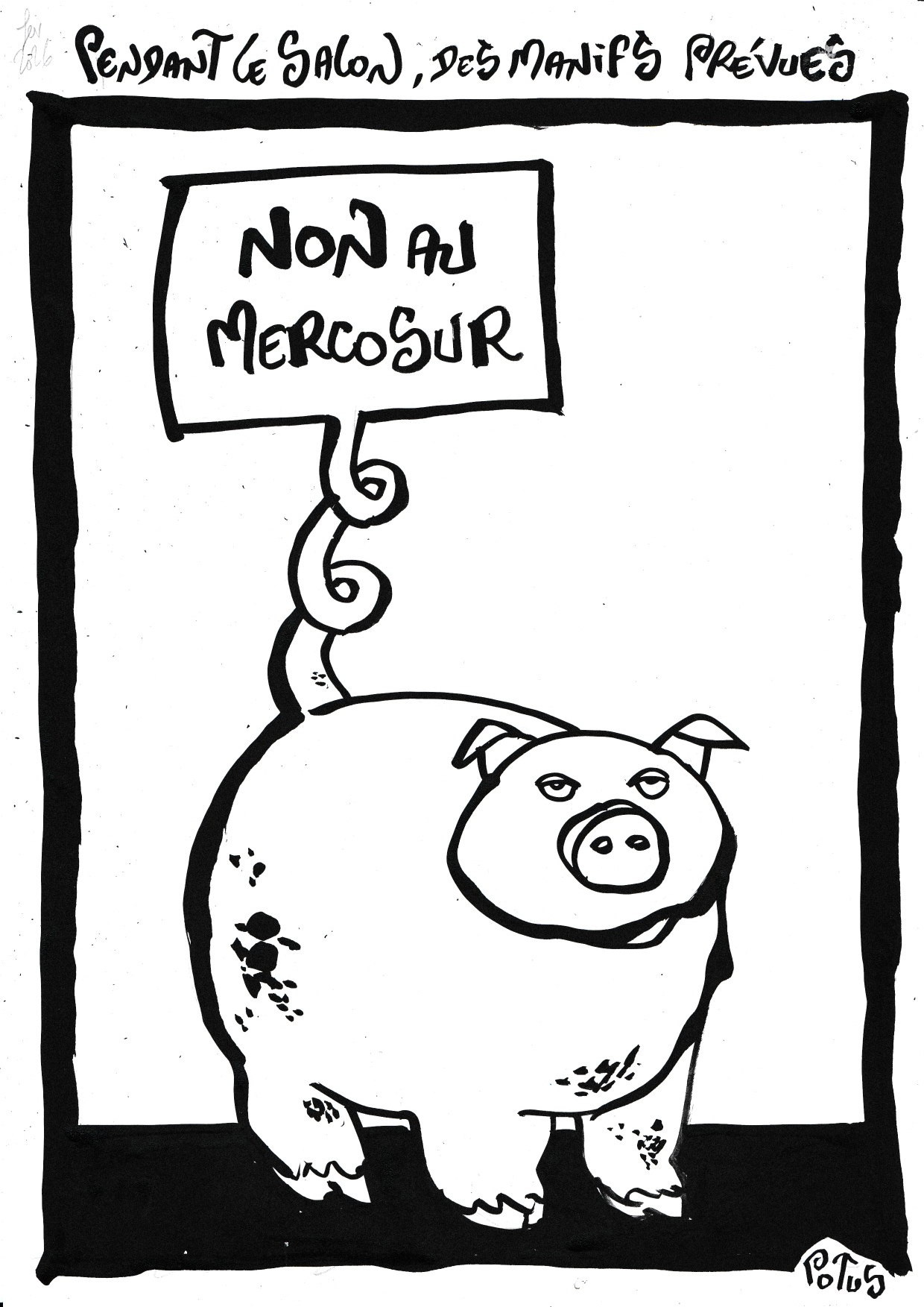 Pendant le salon, des manifs prévues