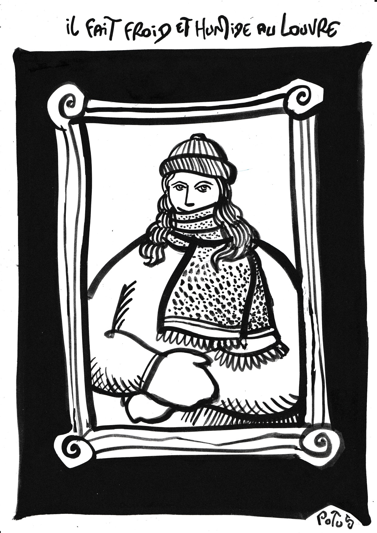 Il fait froid et humide au Louvre