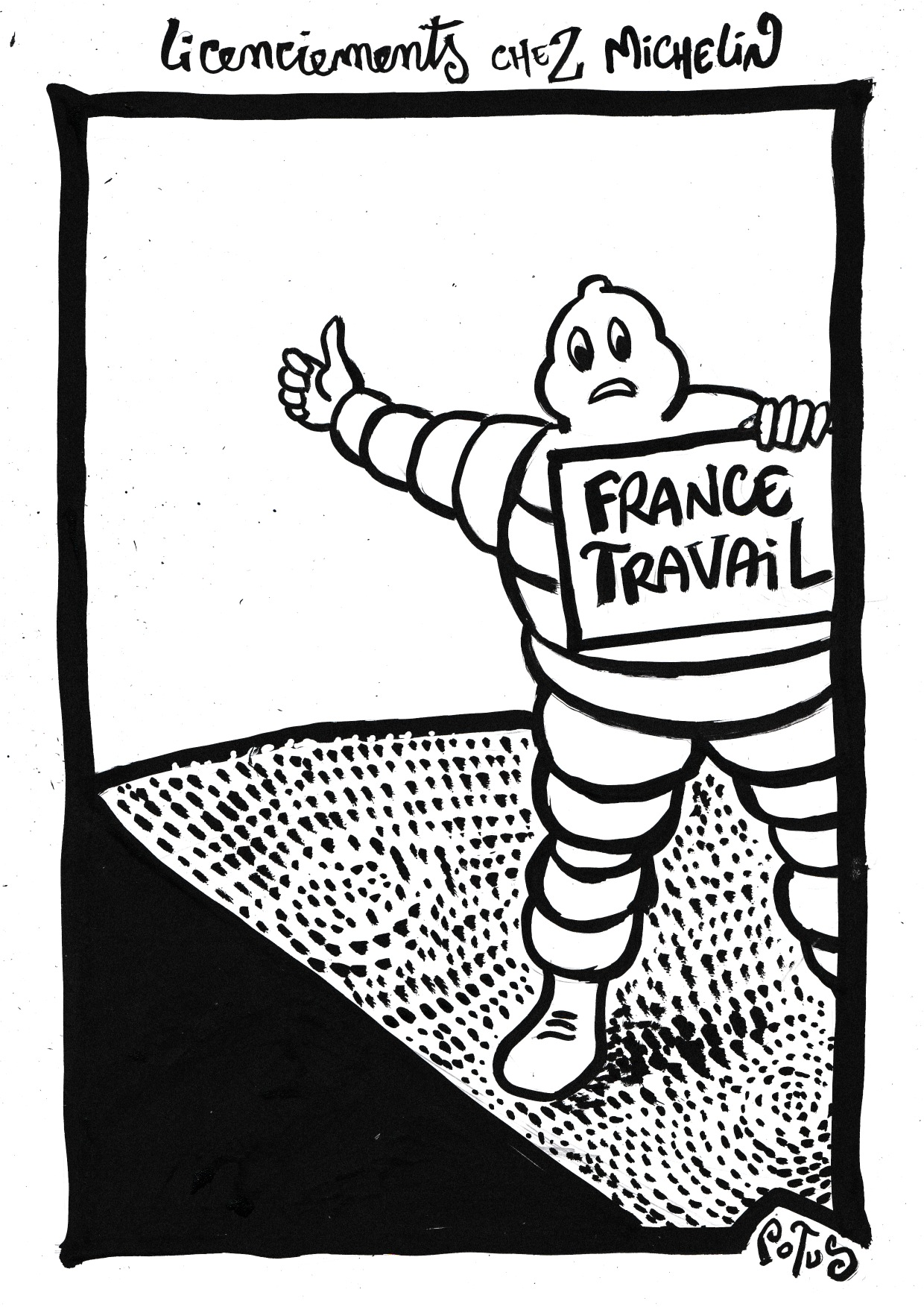 Licenciements chez Michelin