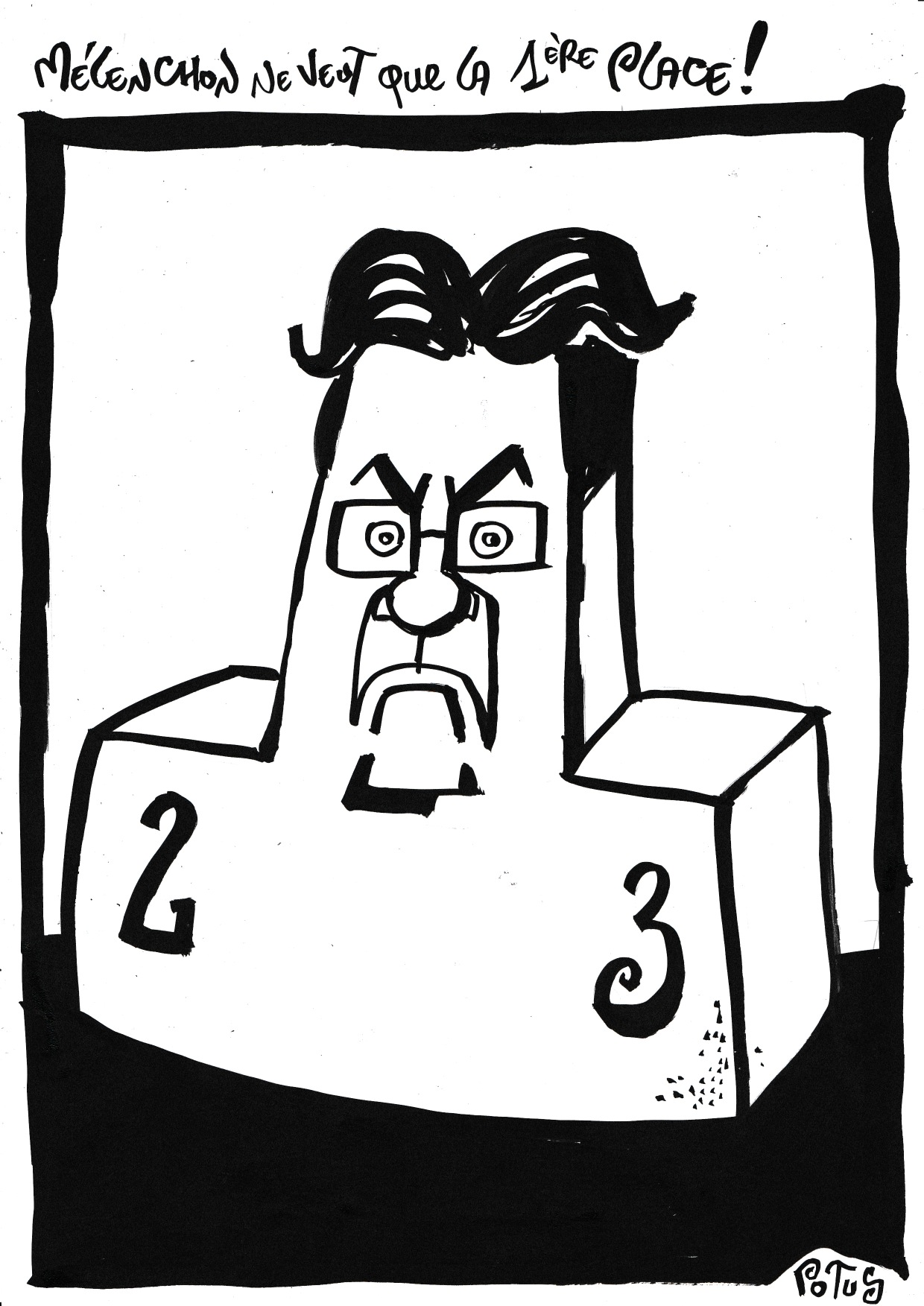 Mélenchon ne veut que la 1ère place !