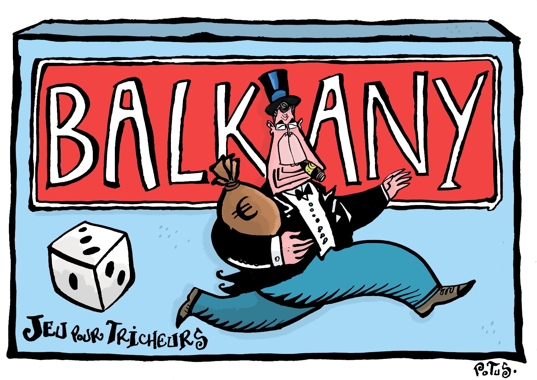 Le jeu du Monopoly version Balkany