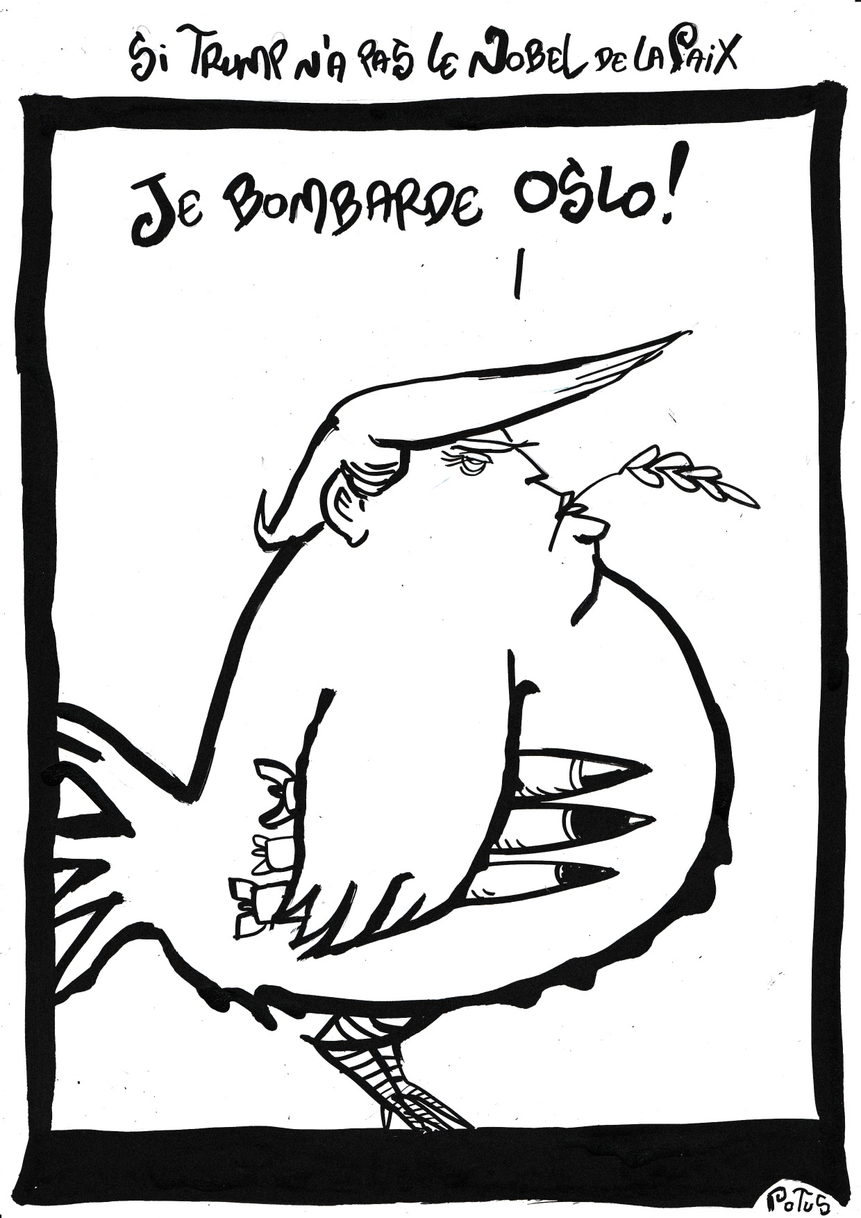 Si Trump n'a pas le prix Nobel de la Paix