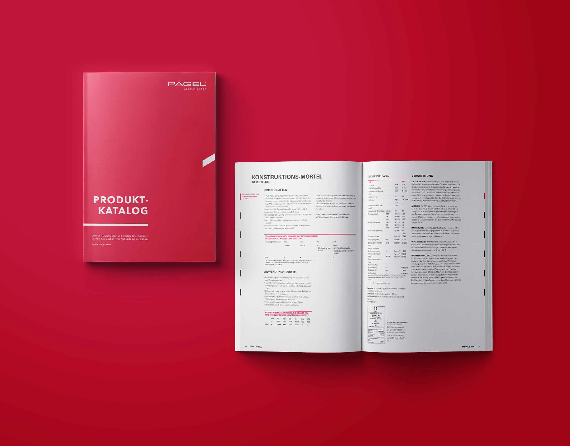 corporate redesign & product catalog for particular concrete company (designed whilst at Sommerprint Studio)