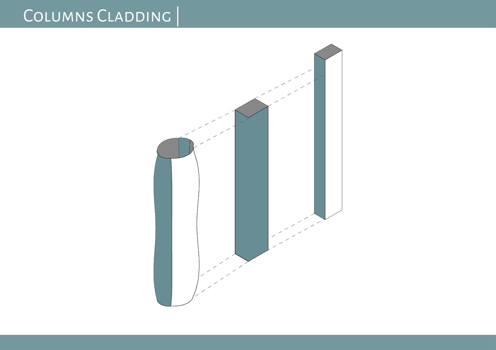 Columns Exploded Axon