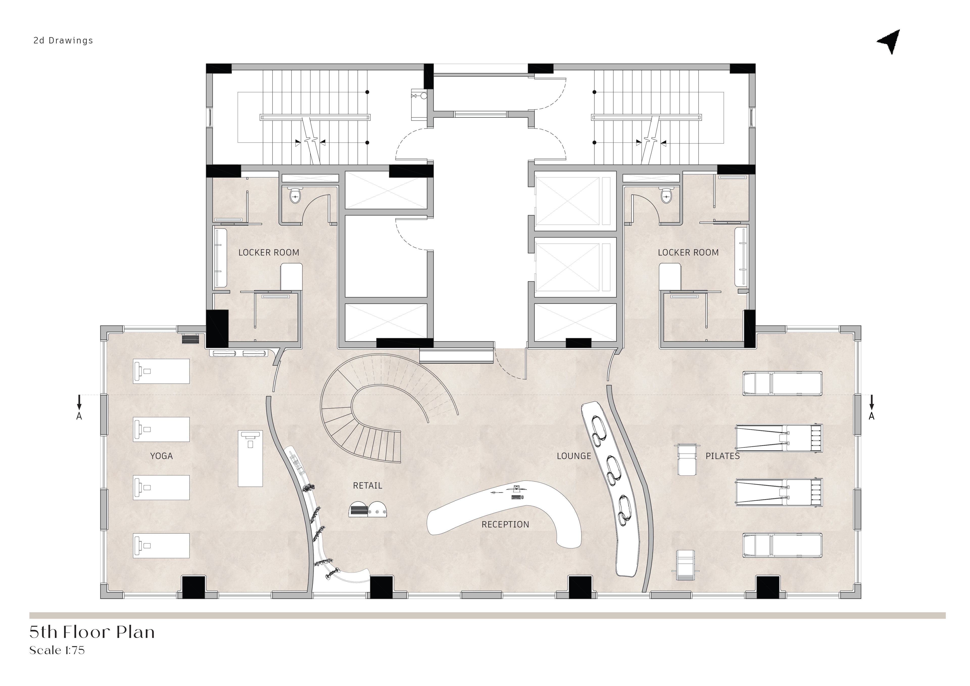 5th Floor Plan