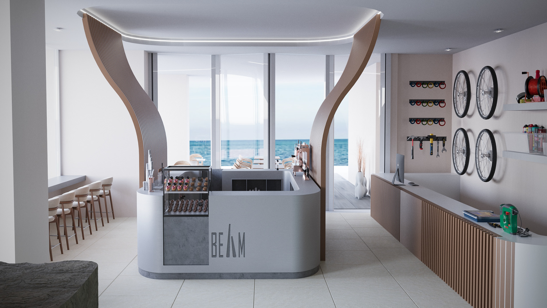Cafe Render