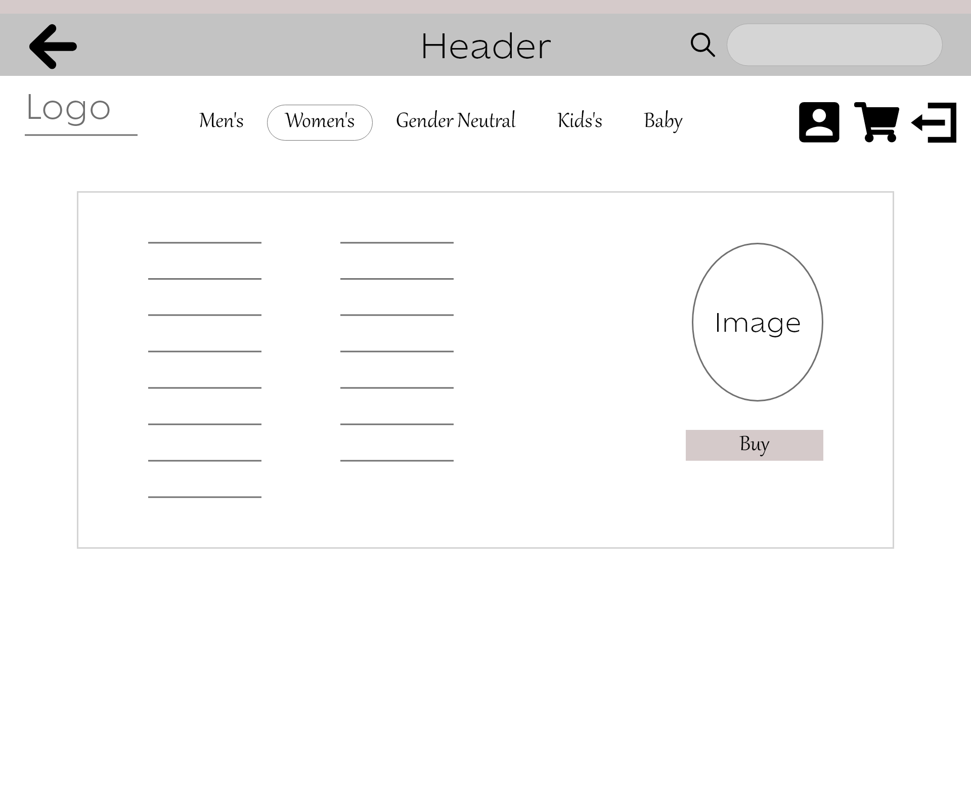 Sedulous Fat Menu Wireframe