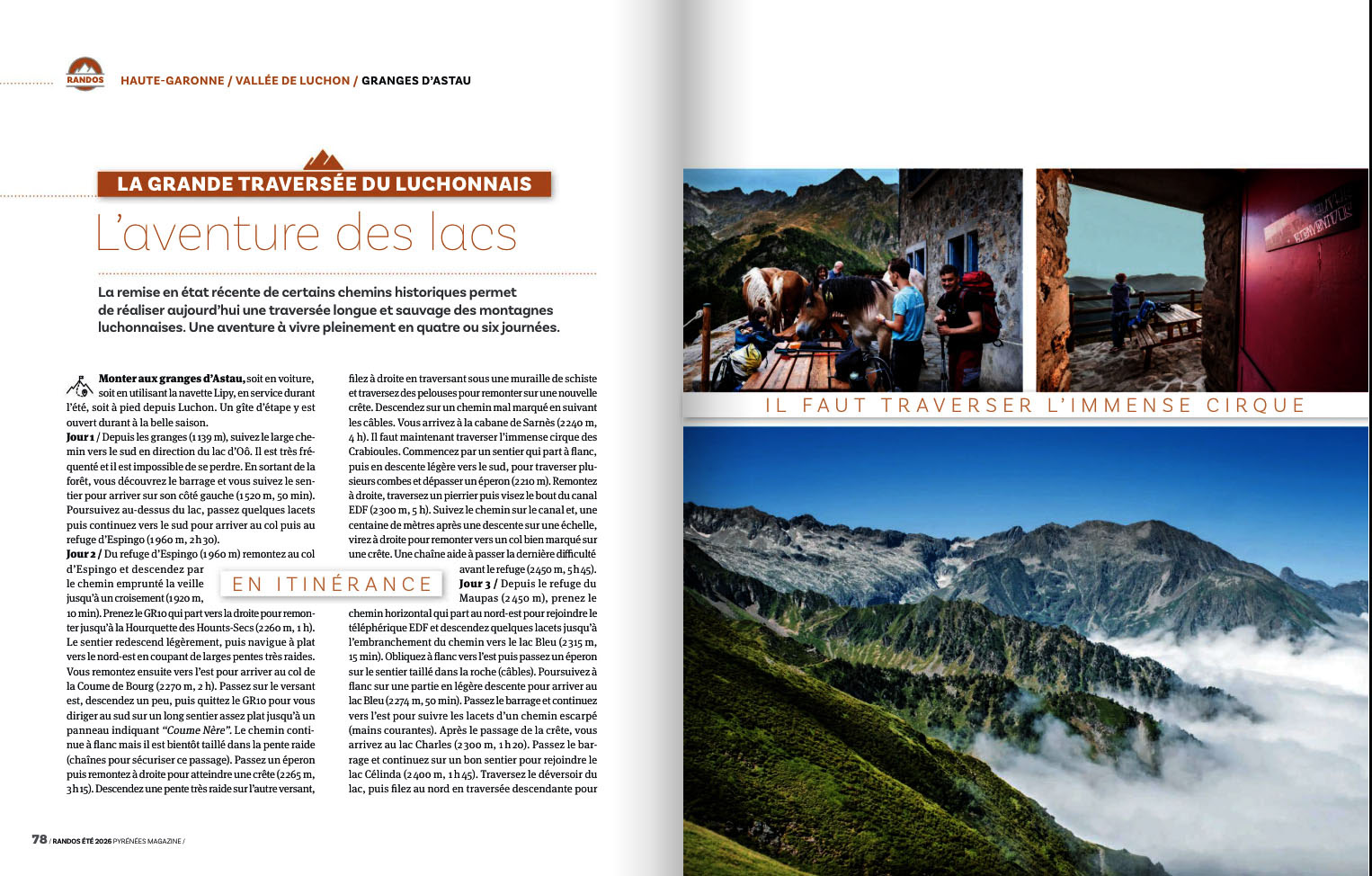 Pyrénées Magazine HS rando 2026