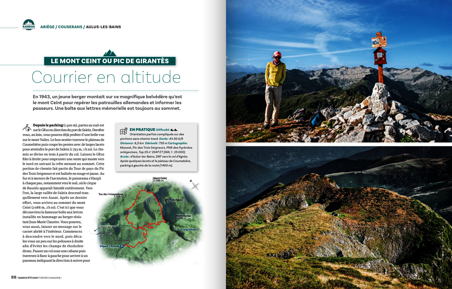 Pyrénées Magazine HS rando 2026