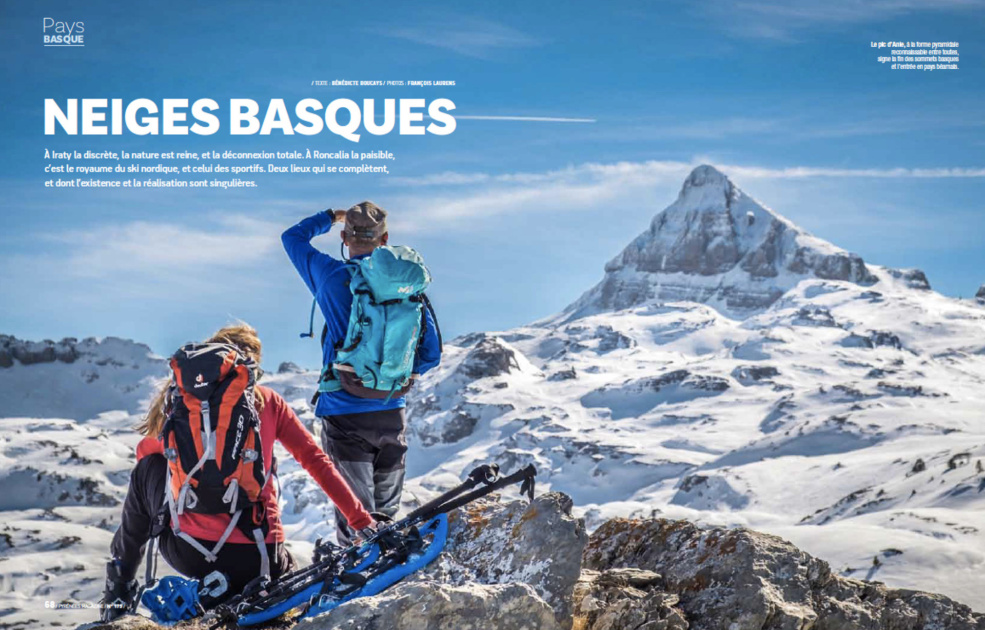 Pyrénées Magazine / Neiges basques
