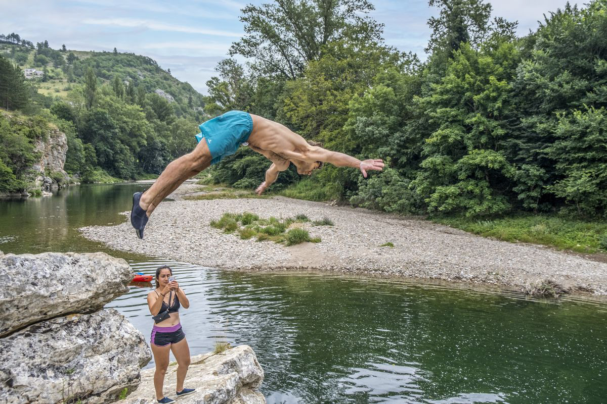 Dans les gorges du Lot / Lozère