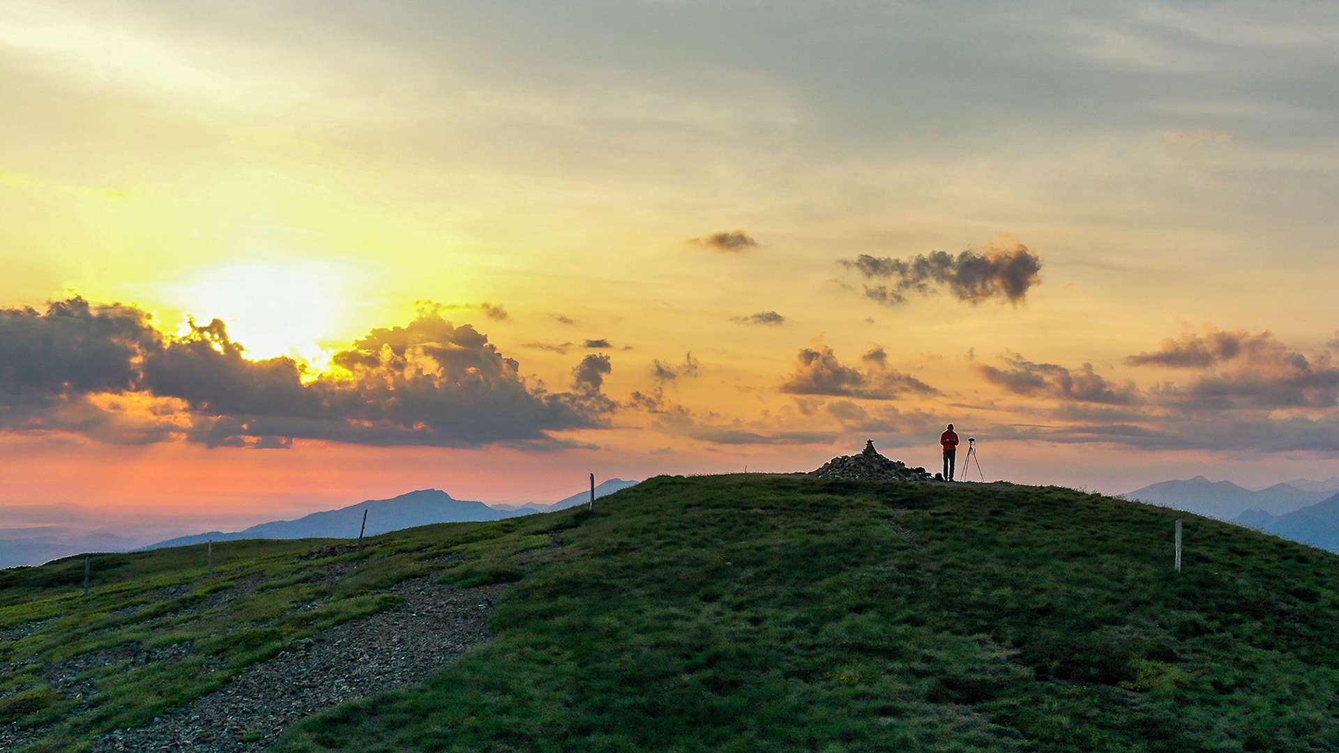 Le célèbre sunrise du Mont Né, Luchon