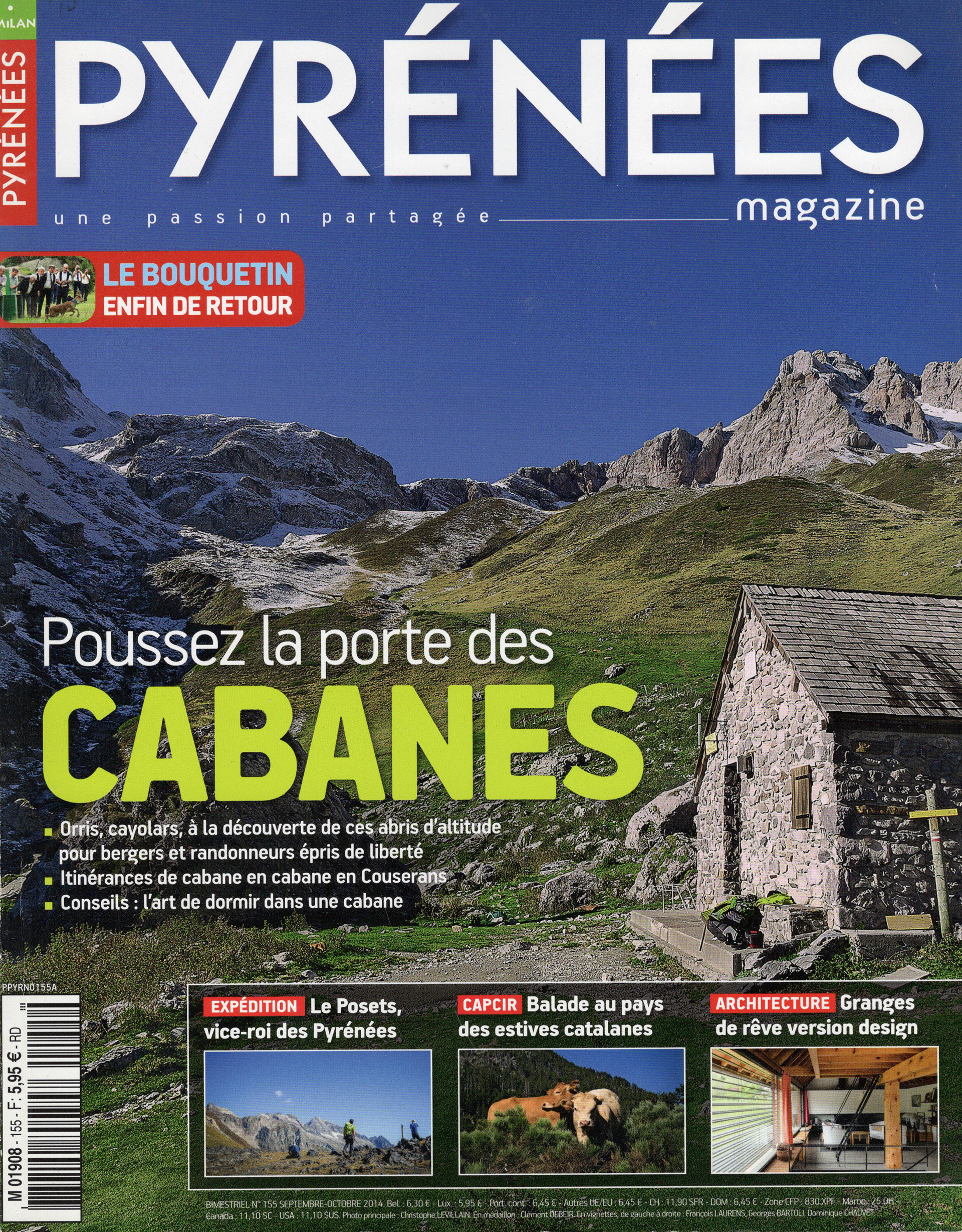 Pyrénées Magazine / Cabanes des Pyrénées