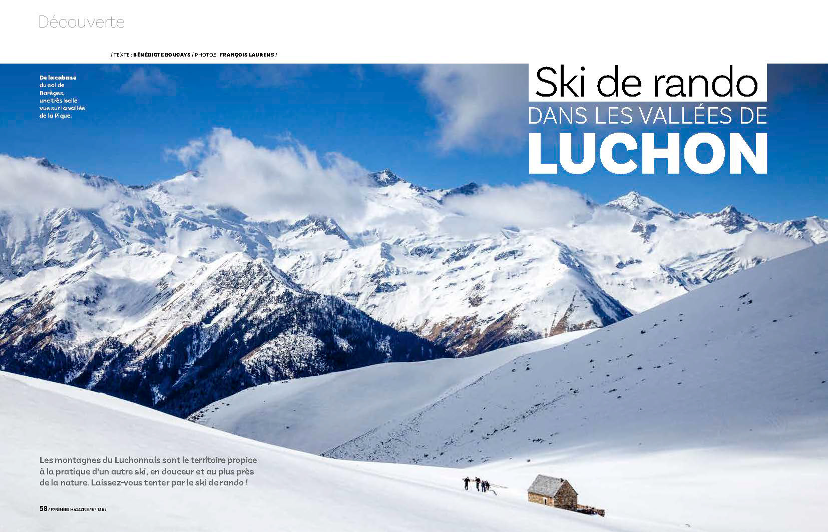 Pyrénées Magazine / Ski de Randonnée Luchon