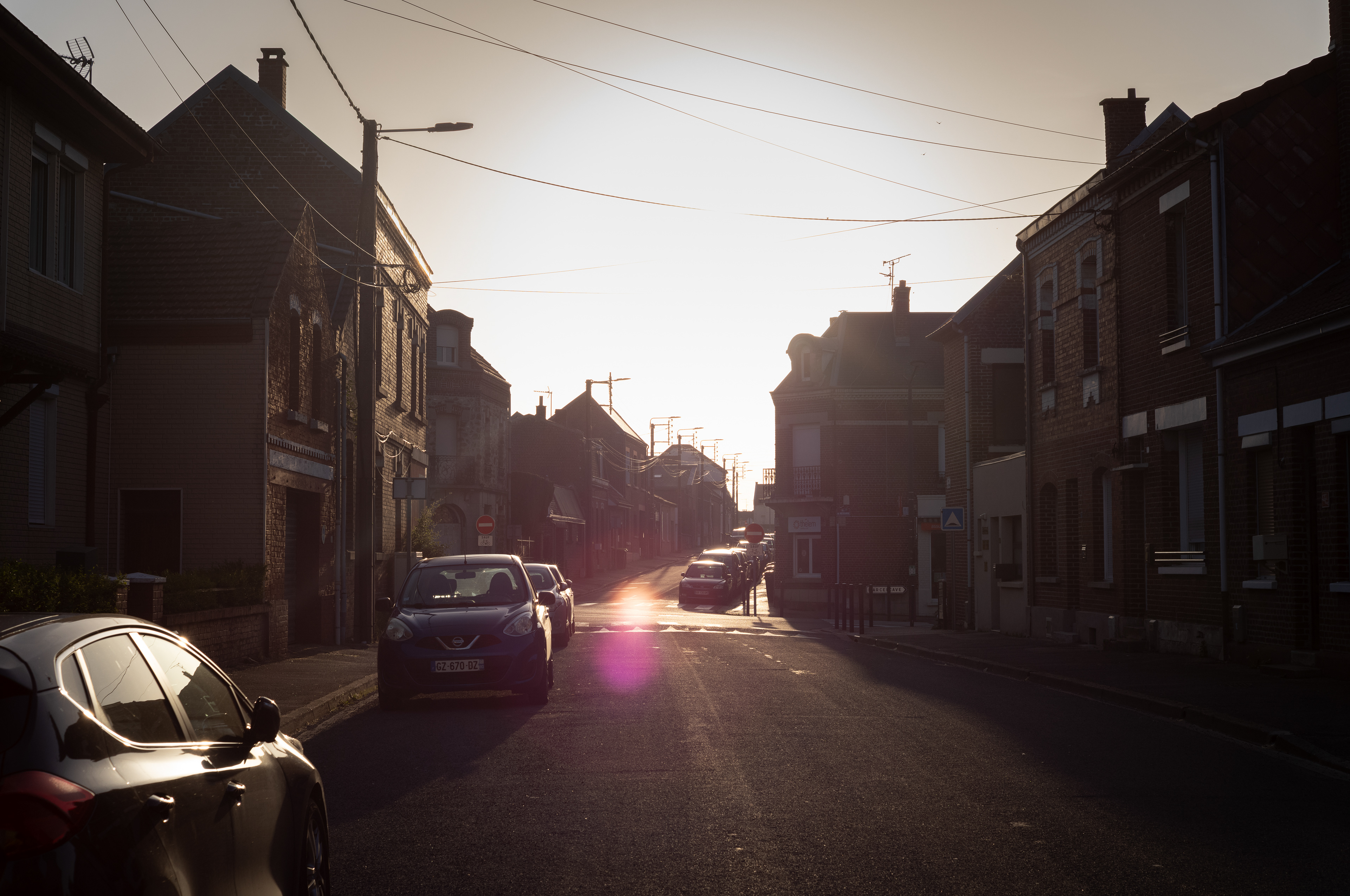 Residential street at dawn, Villers-Bretonneux, France, May, 2026 showing the typical nature of the village.  The events that made the town known to generations of Australians are not immediately visible but subtly woven into the fabric of the town. Photo: Jon L Arthur