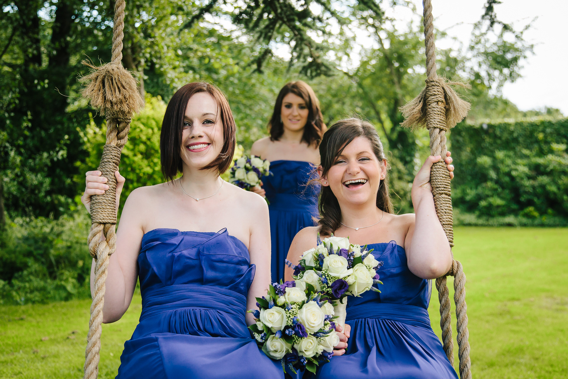 Bridesmaids at a wedding in Doncaster