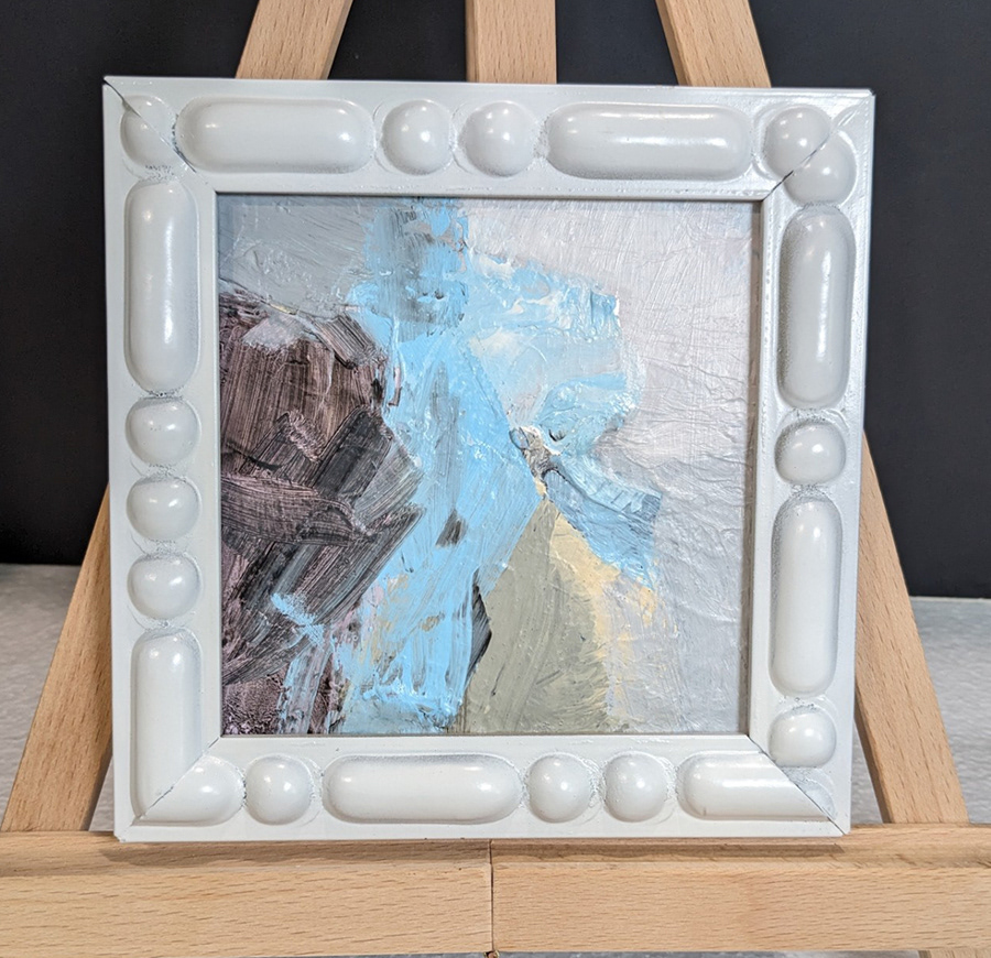 Abstr-21  |   mixed media 6.5x6.5 in | $150.00