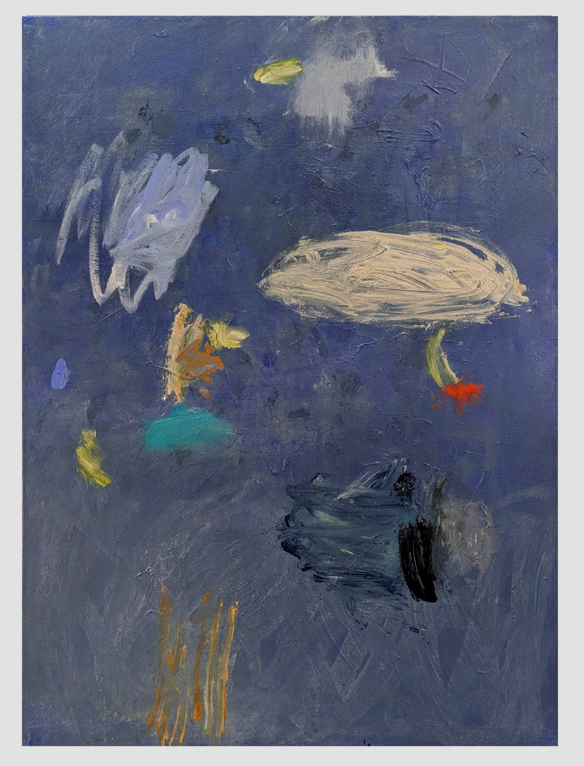 Things & Shapes | 36x48x2" | Mixed media canvas $2400.00