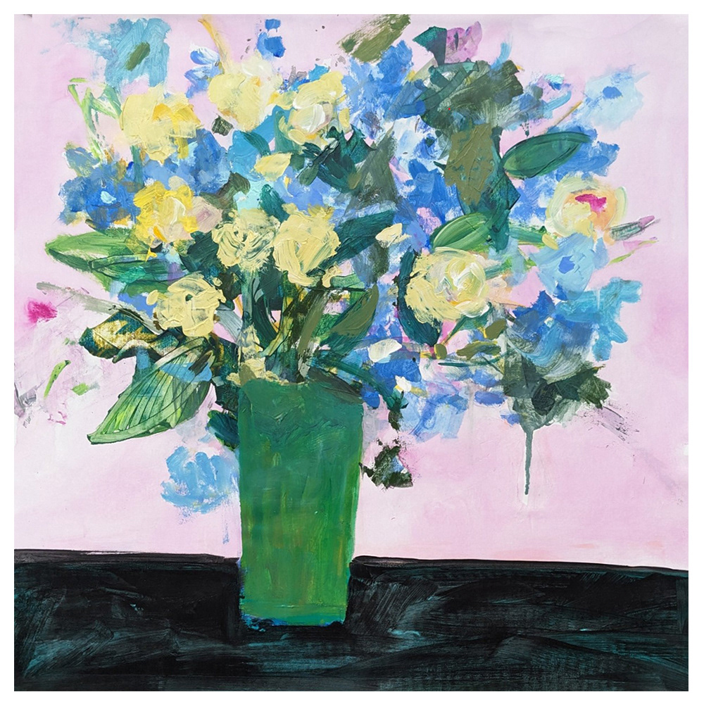  May | 22x22" flat canvas acrylic  $500.00