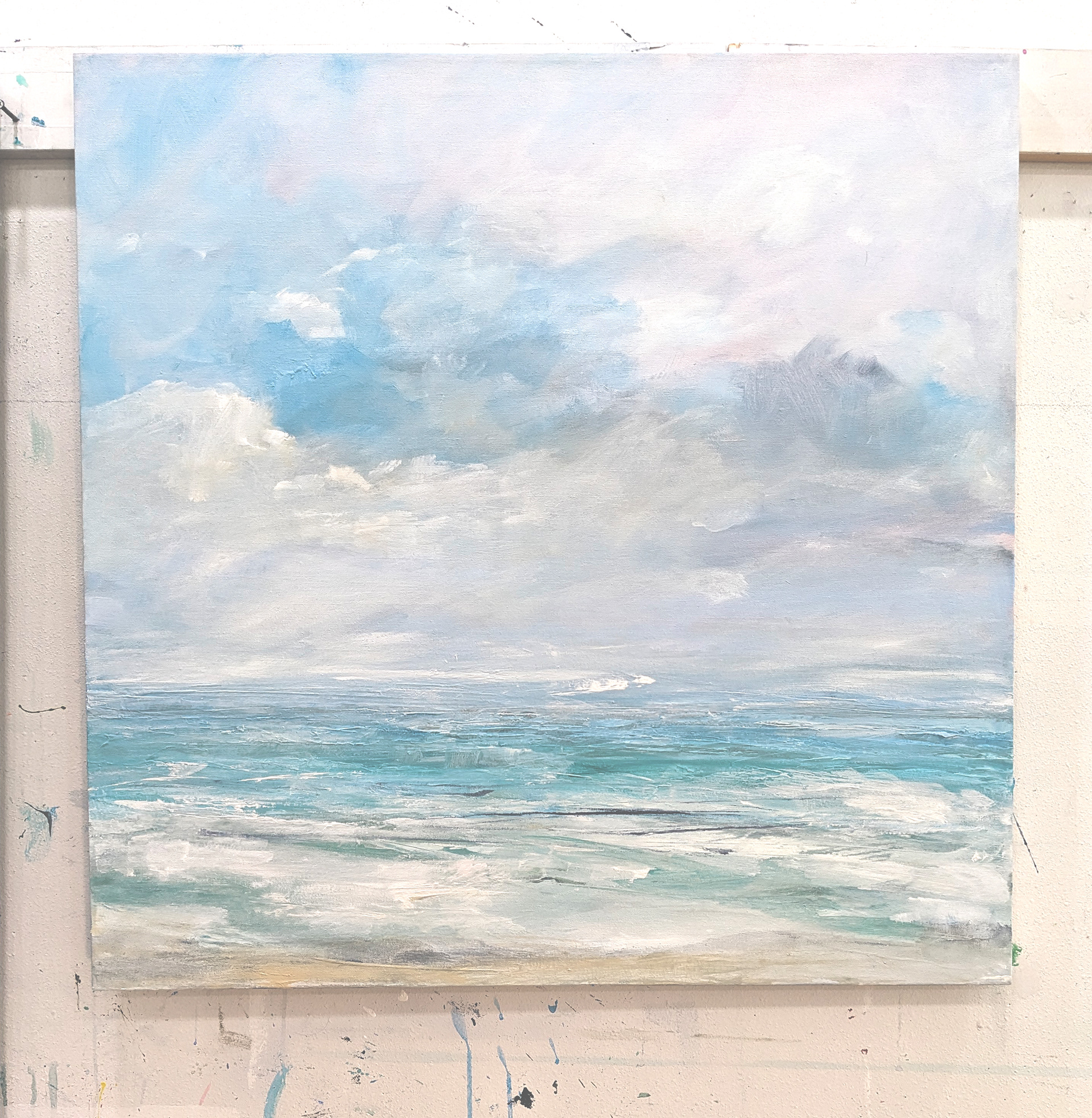 Ocean Moods 175  | 30x30 |  $1400.00