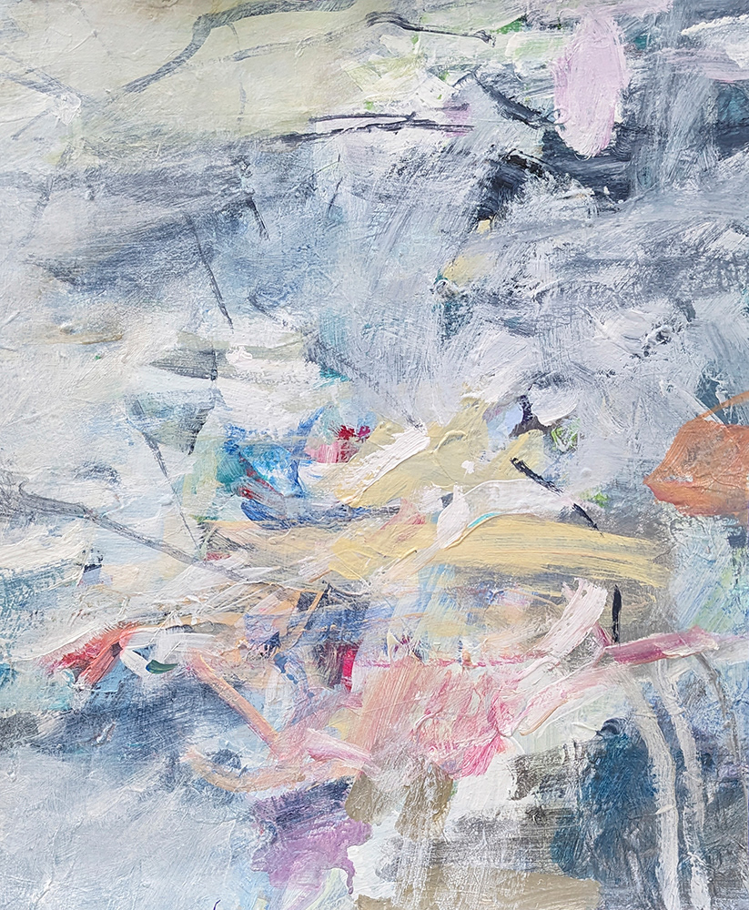 Water Lily 3 |  22x27 in flat canvas 