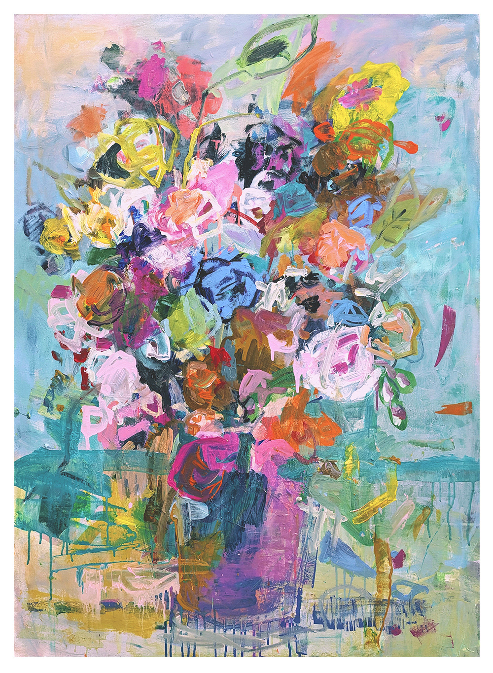 Winter Garden  |  48x36x2  | $3600.00