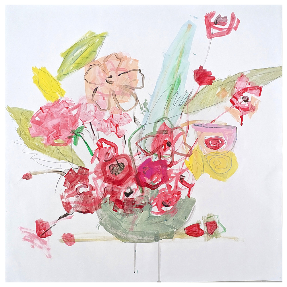  Rita | 22x22" flat canvas acrylic $500.00