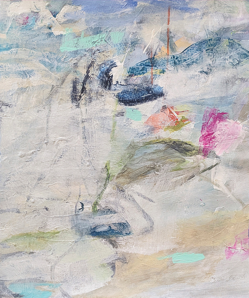 Water Lily 4  | 22x27 flat canvas 